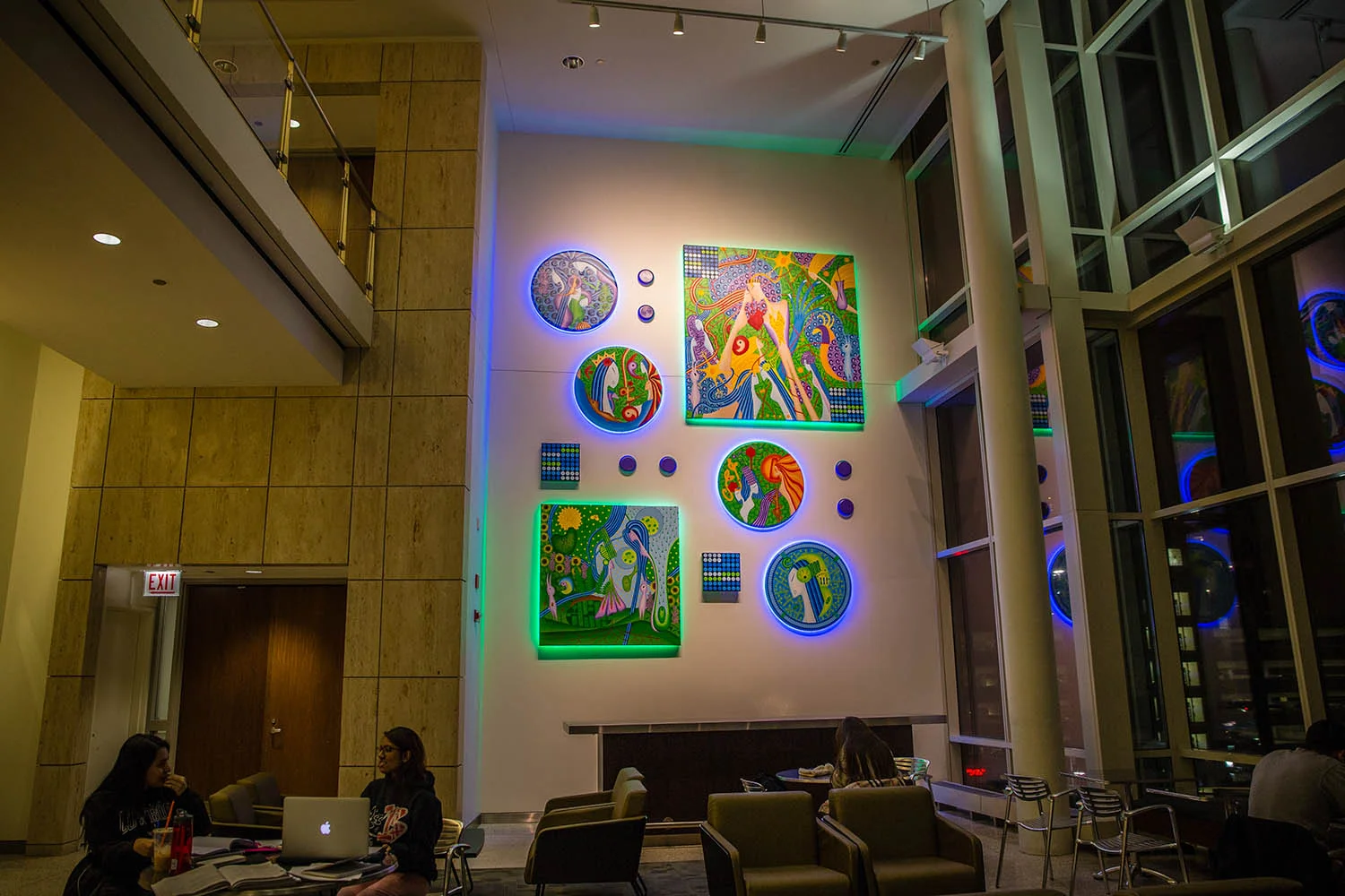 Life Evolves: Installation at Night 3