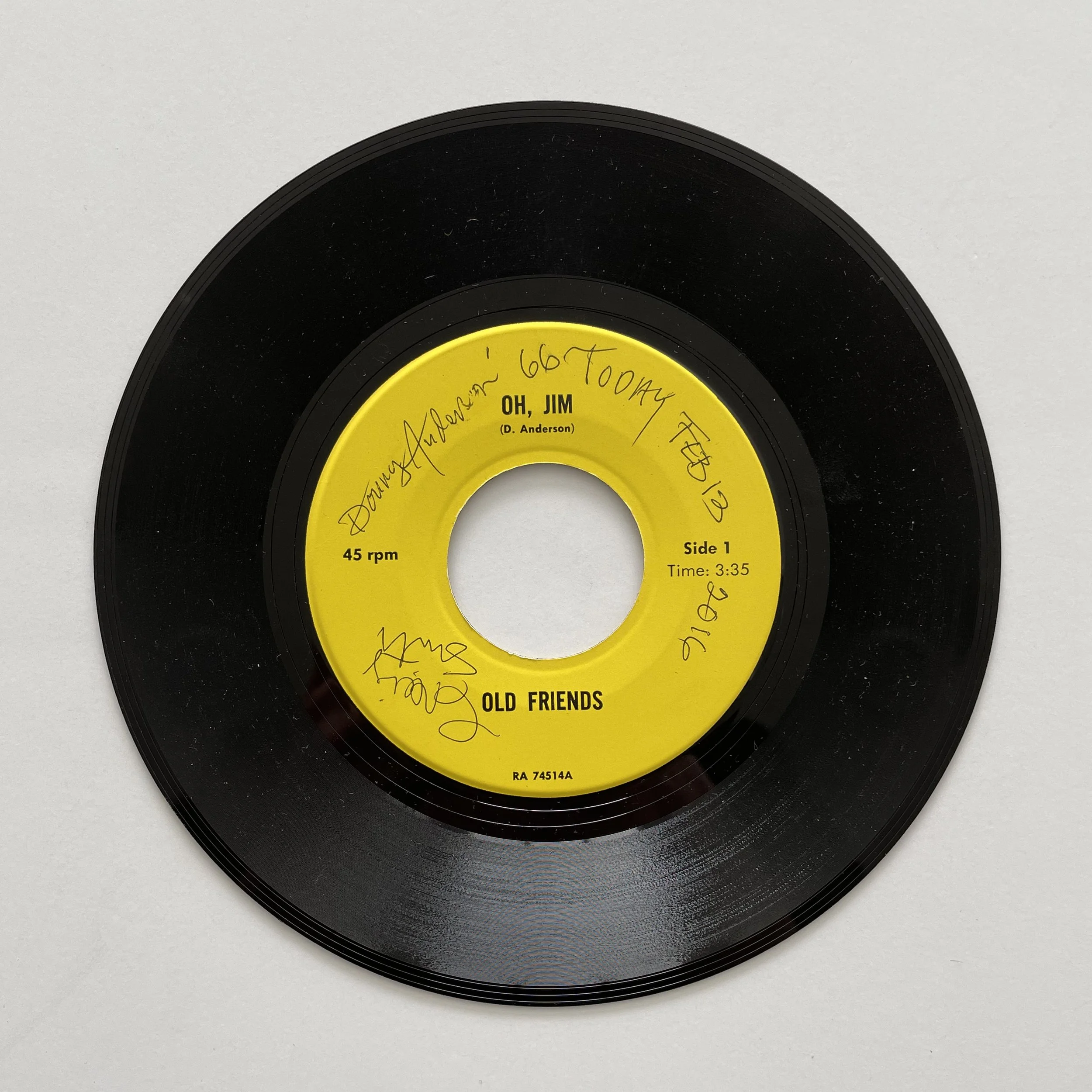 Old Friends - Oh Jim / Don't Leave Me Now