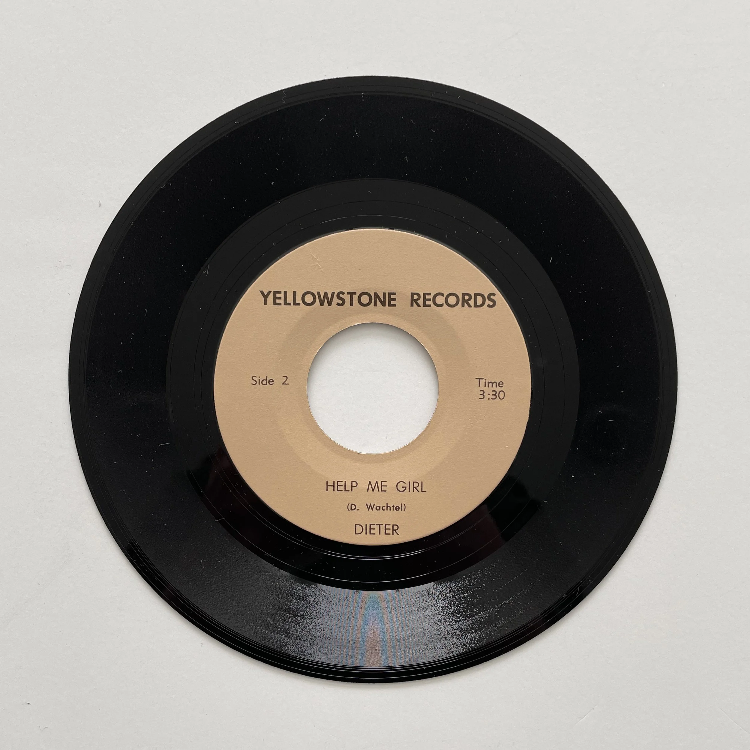 Dieter Wachtel - Take the Time / Help  Me Girl