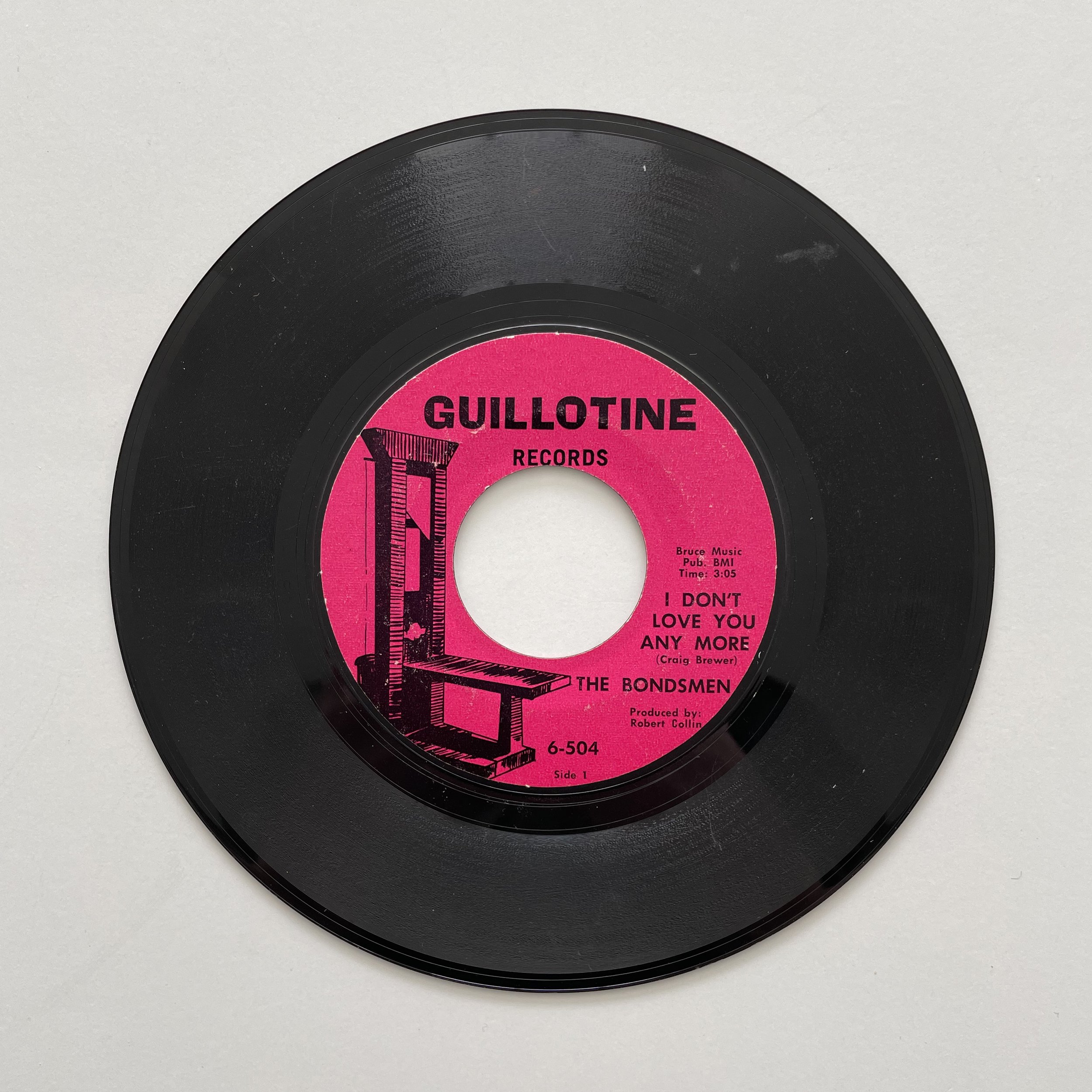 The Bondsmen - I Don't Love You Anymore / Venus of Venus