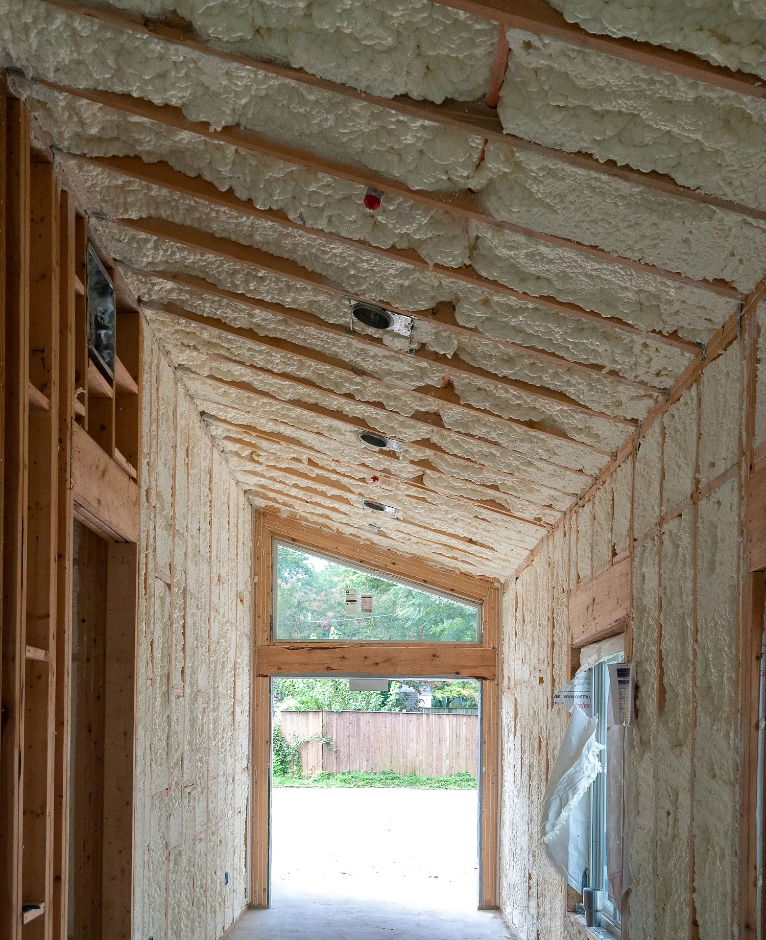 Insulation stage of a Ready to Sell Renovations build