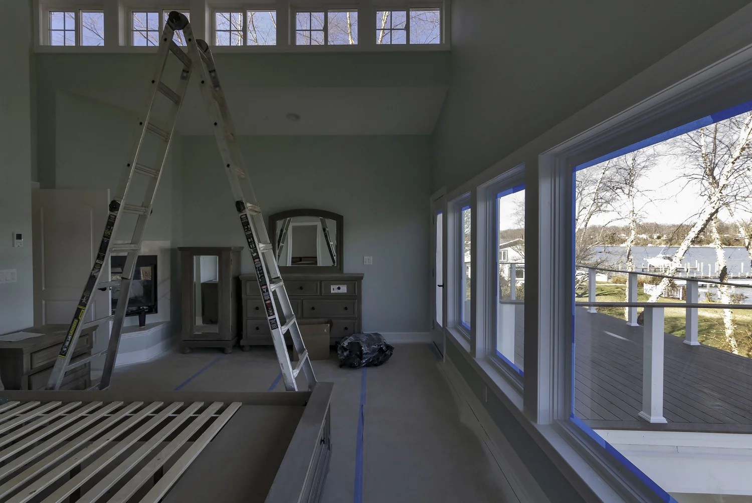 Drywall stage of a Ready to Sell Renovations build