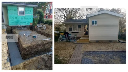 Exterior remodel by Ready to Sell Renovations, Maryland