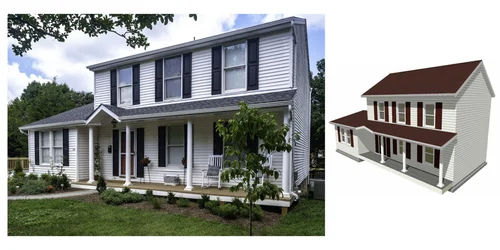 Exterior remodel by Ready to Sell Renovations, Maryland