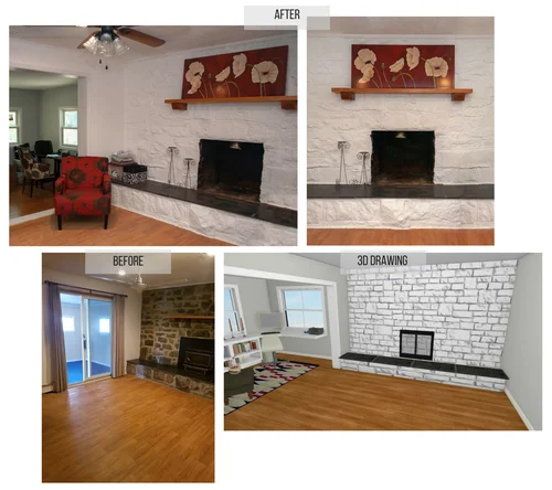 Living space remodel by Ready to Sell Renovations, Maryland