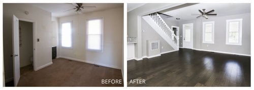 Living space remodel by Ready to Sell Renovations, Maryland