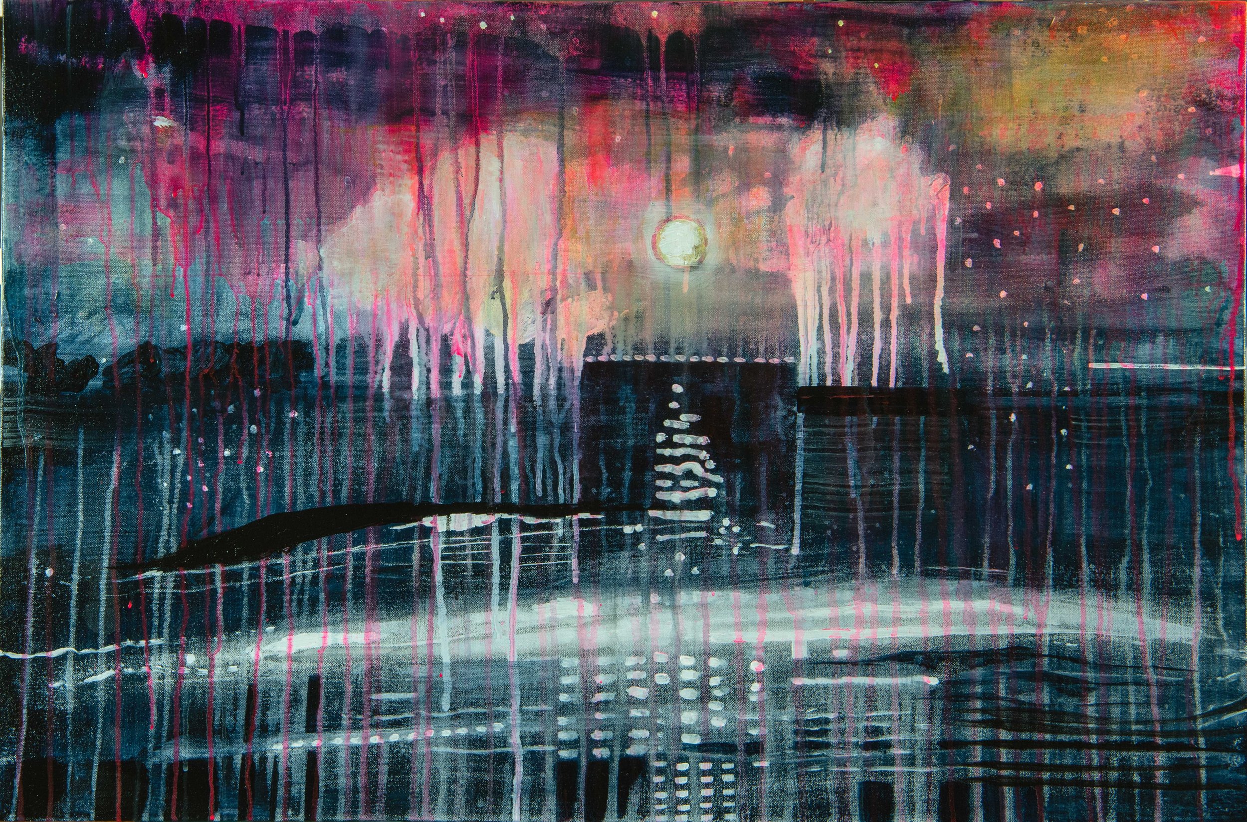 Dark Wave in the Moonlight