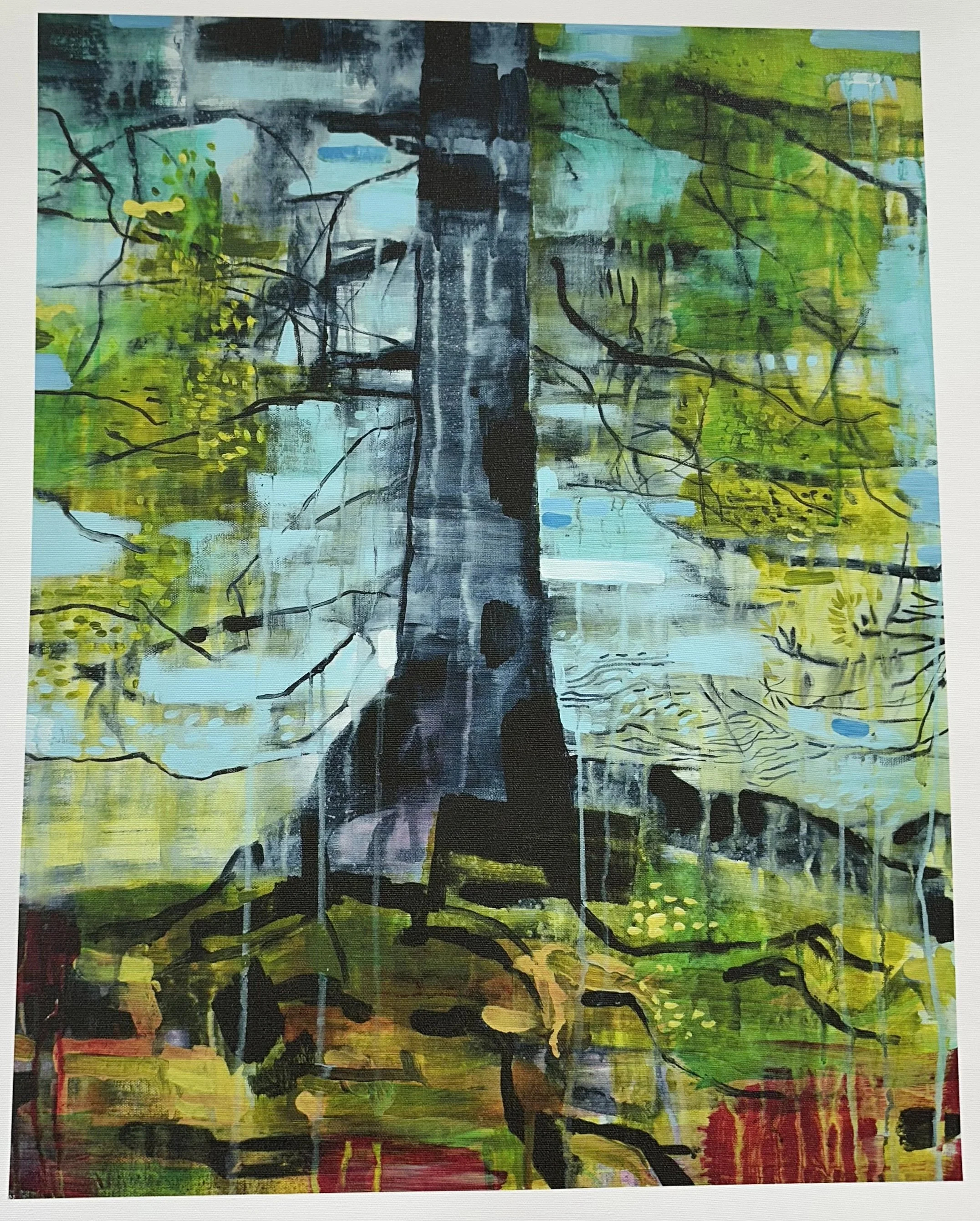 Roots by lake superior