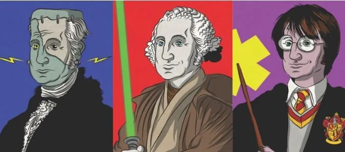 (from  Popular Culture and Civic Imagination  cover art by  Dan Goldman )