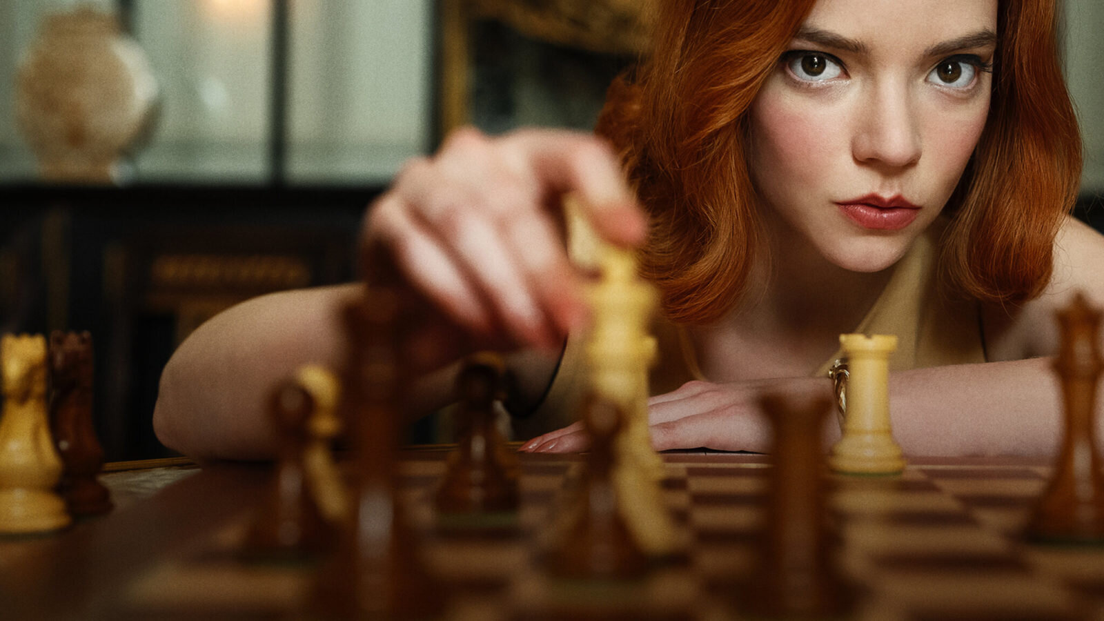 The Queens gambit, chess, gambit, netflix, queen, series, top, trending, HD  phone wallpaper