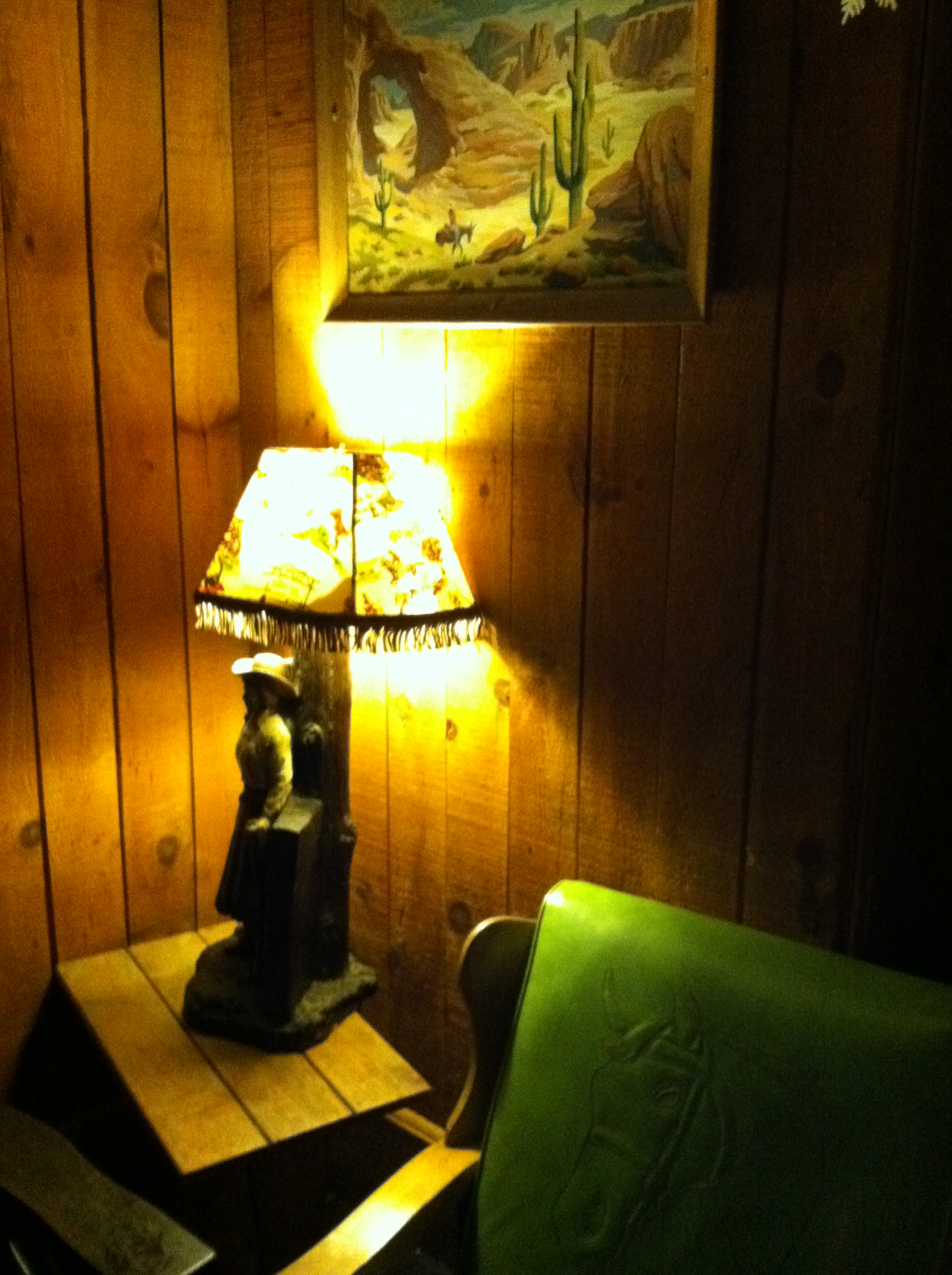 Western Lounge vintage lamp