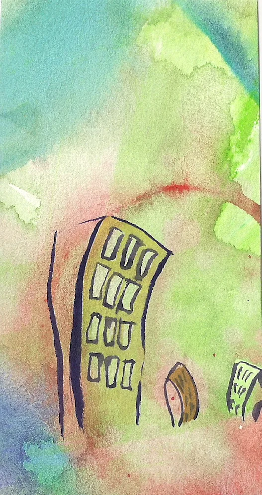  watercolor on paper. 2017. 