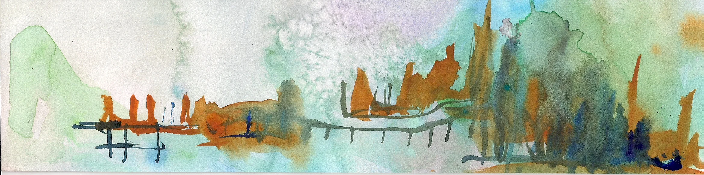  watercolor on paper. 2017. 