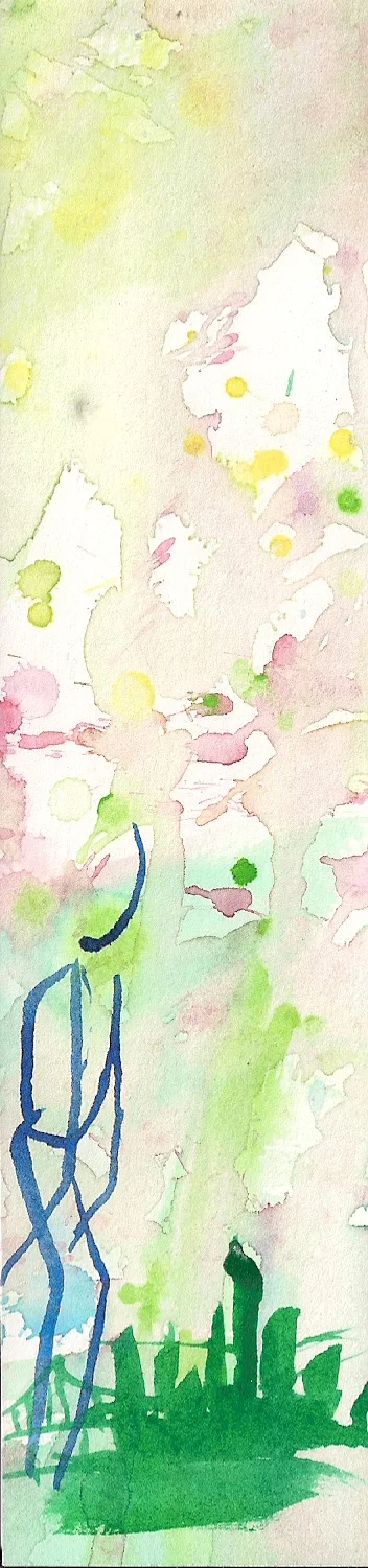  watercolor on paper. 2017. 