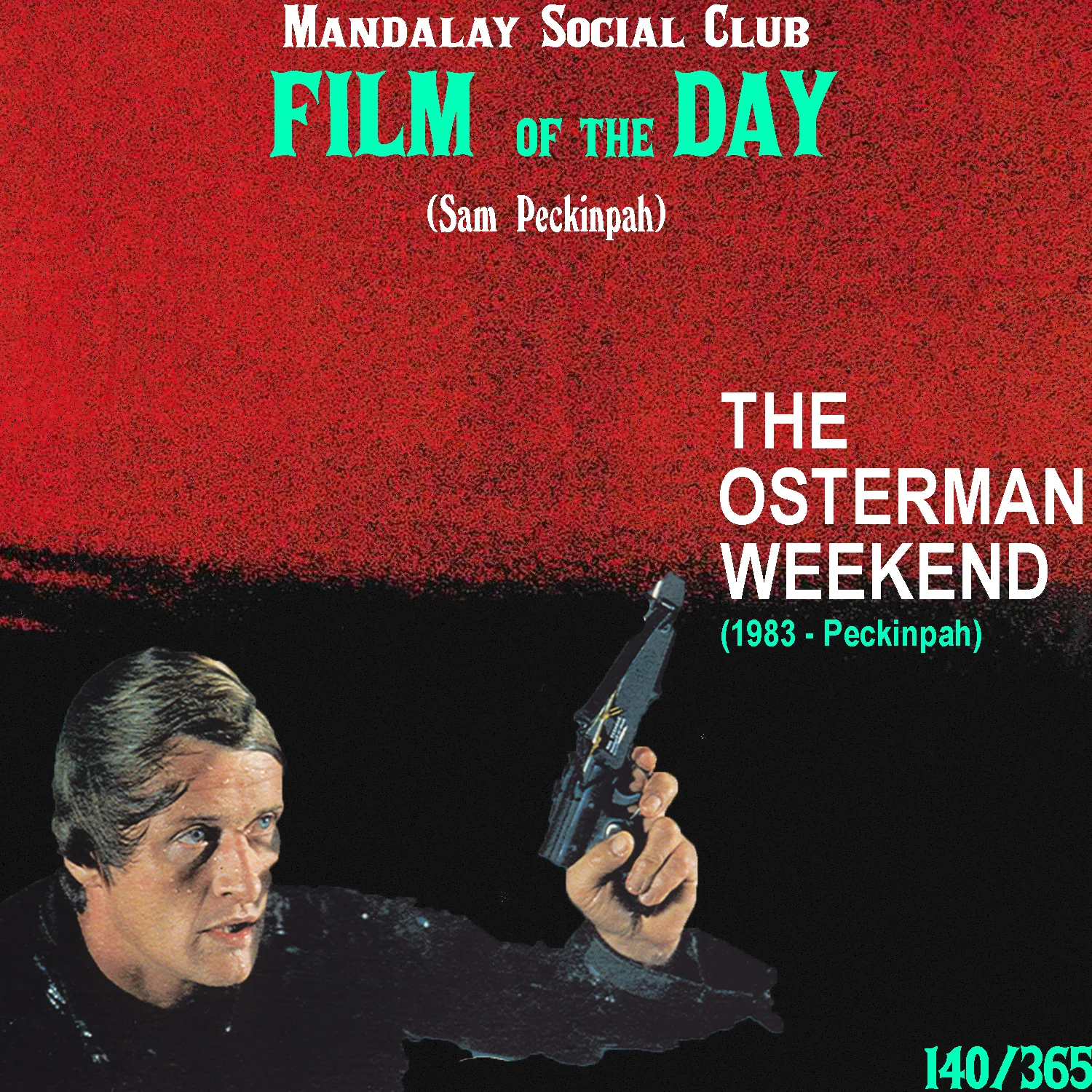THE OSTERMAN WEEKEND (dir. Sam Peckinpah) Now, I’m going to preface this one by saying that this by no means a good movie. In fact, it’s straight up bizarre. However, it was Peckinpah’s last film and it’s a fine example of how years of alcohol and drug abuse can leave one of the most visionary directors in a place where he’s blindly scraping together films. I’m going to do my best to attempt to write a brief synopsis of the film, but it’ll be hard. Rutger Hauer stars as John Tanner, a political tv host who gets contacted by the FBI. They claim that three of his friends from college are members of the KGB and that he needs to take them down. But, from there the story falls into such a convoluted and unintelligible mess that you never have an idea of what’s happening, and when you do, you don’t know why it’s happening. This film has a few ‘Peckinpah’ moments in it’s more action packed scenes, but as a whole, this film seems like it came out of a completely different universe from any of Sam’s other films. Perhaps it’s because Peckinpah hadn’t worked in 5 years and was simply looking for an assignment that he didn’t feel the need to pursue it wholeheartedly. Or maybe it’s just that the story is too damn confusing that no one could have saved it. Either way, it’s a bizarre film that is still worth watching just to appreciate how strange and incomprehensible the film is. 1/5 WATCH: iTunes, Putlocker (FREE)