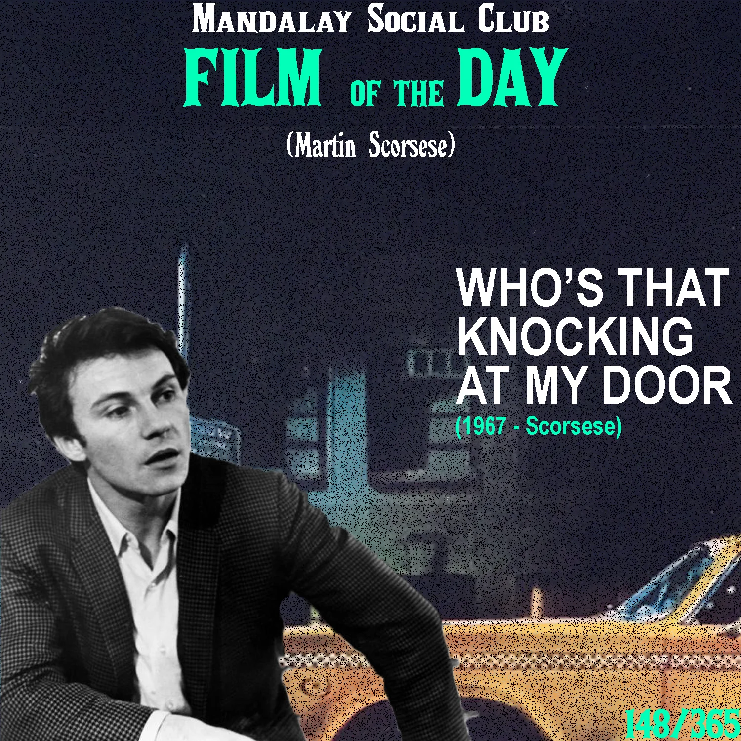 WHO’S THAT KNOCKING AT MY DOOR? (dir. Martin Scorsese) Marty Scorsese’s debut came at a time when cinema was changing and it brought some attention to this promising young director who would later go on to have one of the most exciting and prolific careers in filmmaking. Harvey Keitel stars as JR, a young New York kid who spends his days mainly getting drunk with his friends, however we see that most of the time, his days are consumed with thoughts about an intriguing young girl he began seeing. What the film lacks in plot, it makes up for in style. Who’s That Knocking is easily one of the most stylistic films in Scorsese’s filmography and he approached it a lot like Arthur Penn approached his debut, Mickey One, where they indulged themselves in the cinematic possibilities introduced to them via the French New Wave. This film is among the more underrated films in Scorsese’s career and it’s understandable to a degree why that is. For one, this film isn’t particularly accessible and it’s lack of a sturdy plot gives way for a lot of boredom if you’re not a cinephile, intrigued by the literacy and technicalities of filmmaking. Scorsese’s debut made it very well known that Scorsese is a movie brat and this quality is what I believe has kept him so relevant for so long. It’s also why Tarantino is so unbelievably popular. There’s a love, admiration, and respect for the cinematic art form that translates to the screen and gives viewers the feeling that thes was made by someone who truly cares. 4.5/5 WATCH: Putlocker (FREE), YouTube (RENT)