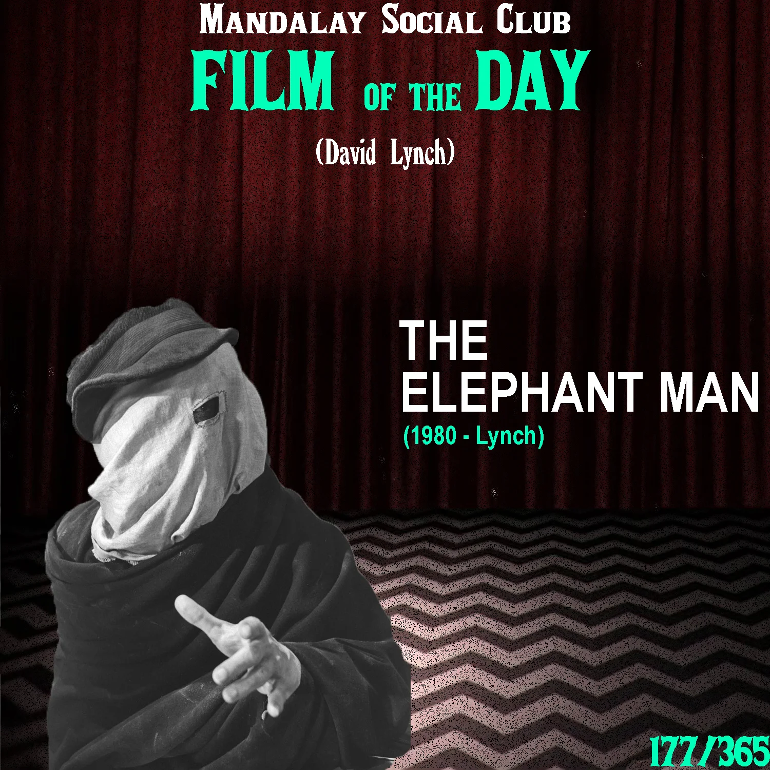 THE ELEPHANT MAN (dir. David Lynch) After seeing Eraserhead , Hollywood legend Mel Brooks rushed to Lynch and asked him to adapt The Elephant Man to screen! The result, is one of David’s most emotionally driven films of his career. John Hurt stars as John Merrick, a man with extreme deformities that has left his body with countless tumors. Anthony Hopkins, playing Dr. Frederic Treves, discourse Merrick in a sideshow circus and brings him to the hospital where he hopes to learn more about his condition. While in London, Merrick is still subject to discrimination and unfair treatment, however as people get to really know Merrick, they see that underneath his disfigured exterior is a charming and delicate soul that ‘regular’ humans could only hope to have. The Elephant Man was an immediate success, both critically and commercially. Despite being a major Hollywood production that David took on for-hire, he was still able to demonstrate his auteurist sensibilities by creating an industrial, black-and-white world very reminiscent to that of Eraserhead . After earning quite a few Academy Award nominations, including Best Director, Lynch was now the first of a new breed of filmmakers in the United States that would go on to inspire a whole generation! 5/5 WATCH: Putlocker (FREE), iTunes (RENT)