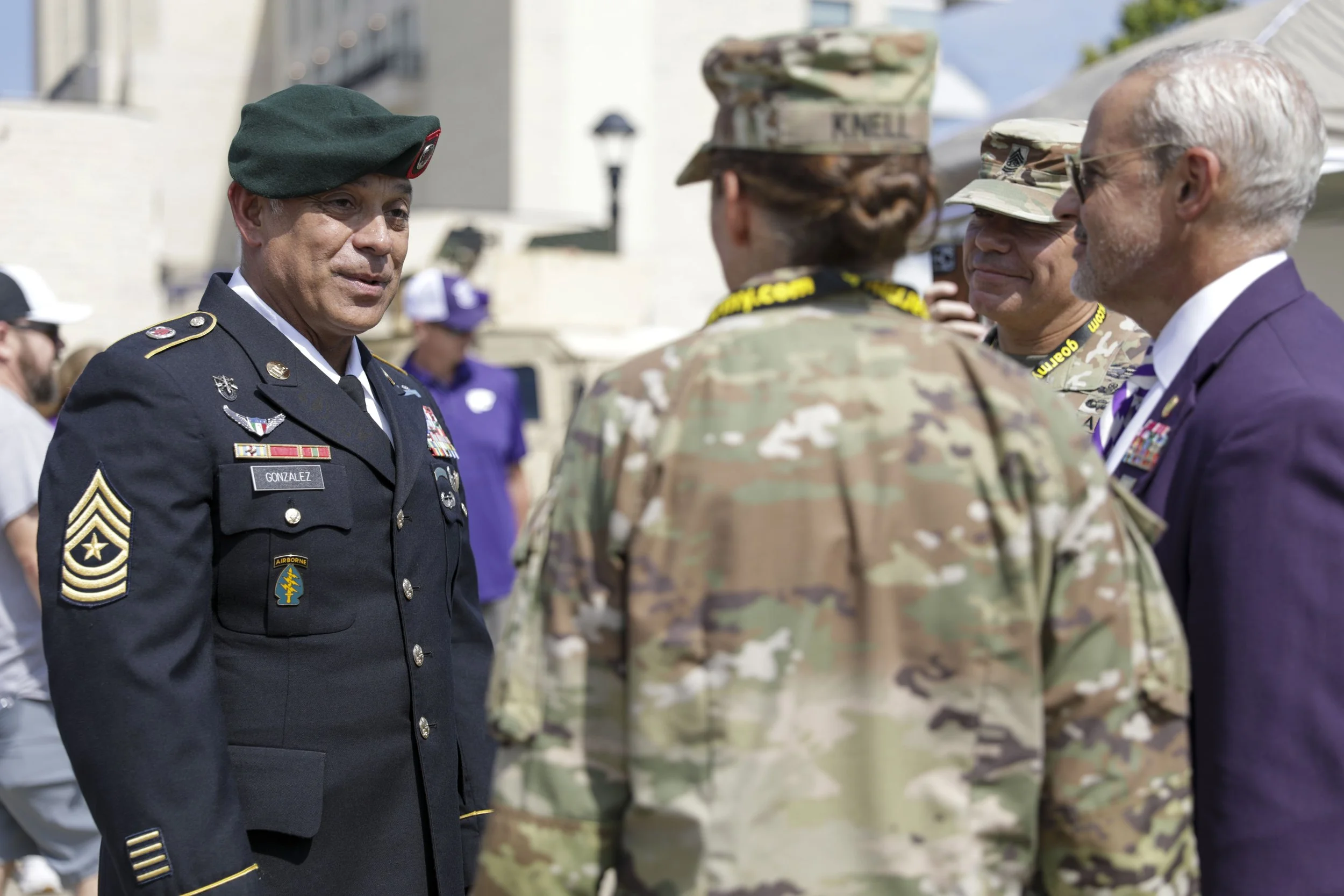 From the Gridiron to the Green Berets