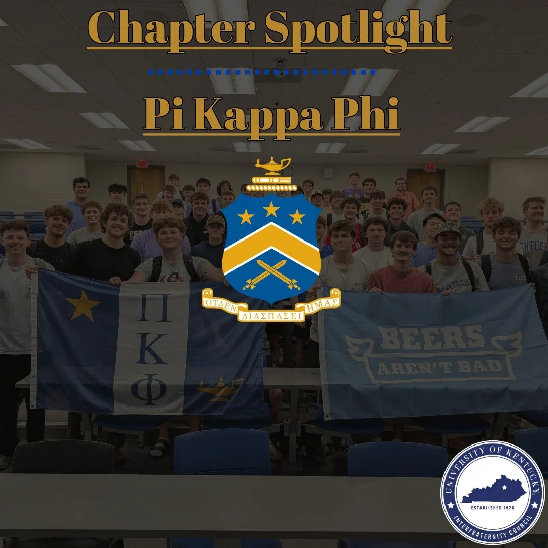 For our next Chapter Spotlight, we have the Pi Kappa Phi fraternity here at the University of Kentucky &mdash; swipe to find out more!

#IFC #PiKapp #PiKappaPhi #Kentucky #UKY