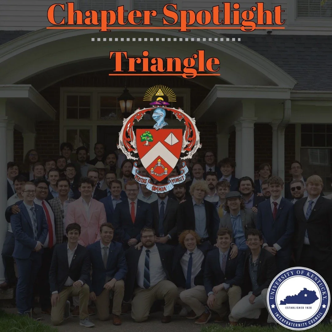 For our next Chapter spotlight, we have the Triangle fraternity here at the University of Kentucky &mdash; swipe to find out more!
#IFC #TriangleFraternity #UKY #Kentucky