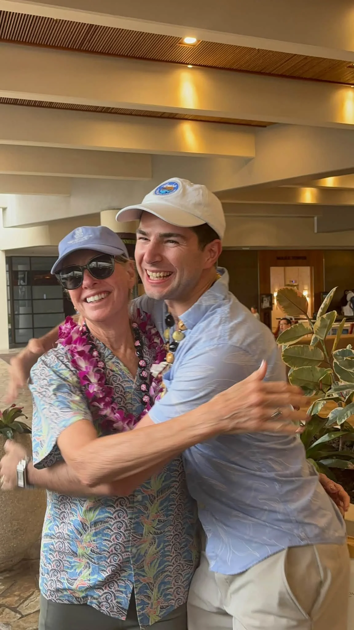 Dance Fire travelers share a relaxed portrait during their Hawaii Star Ball trip