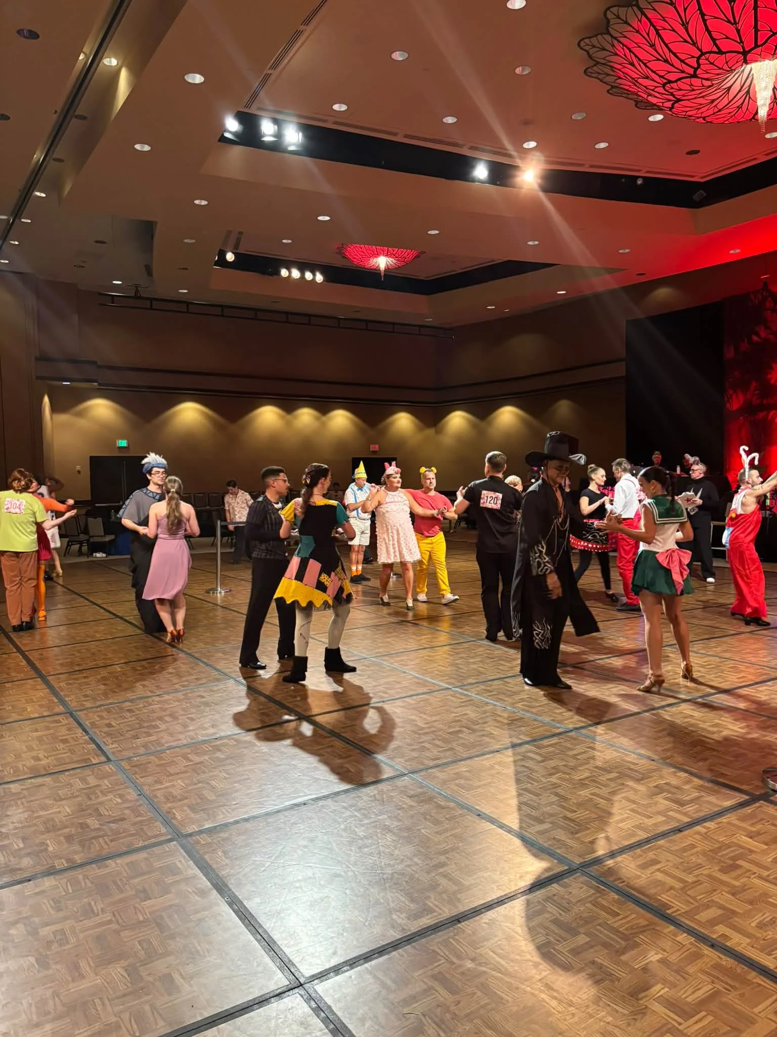Guests dance together at a Hawaii Star Ball social event