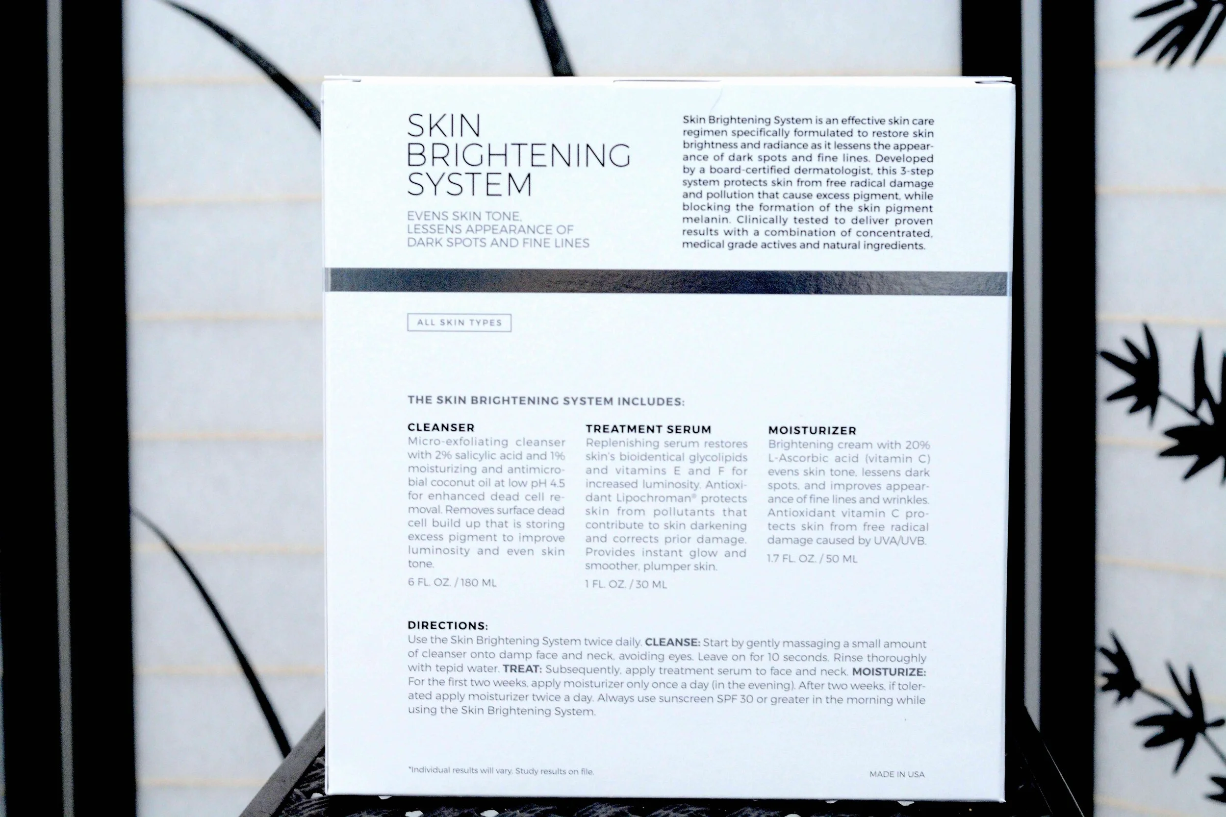 SKIN BRIGHTENING SYSTEM - KIT