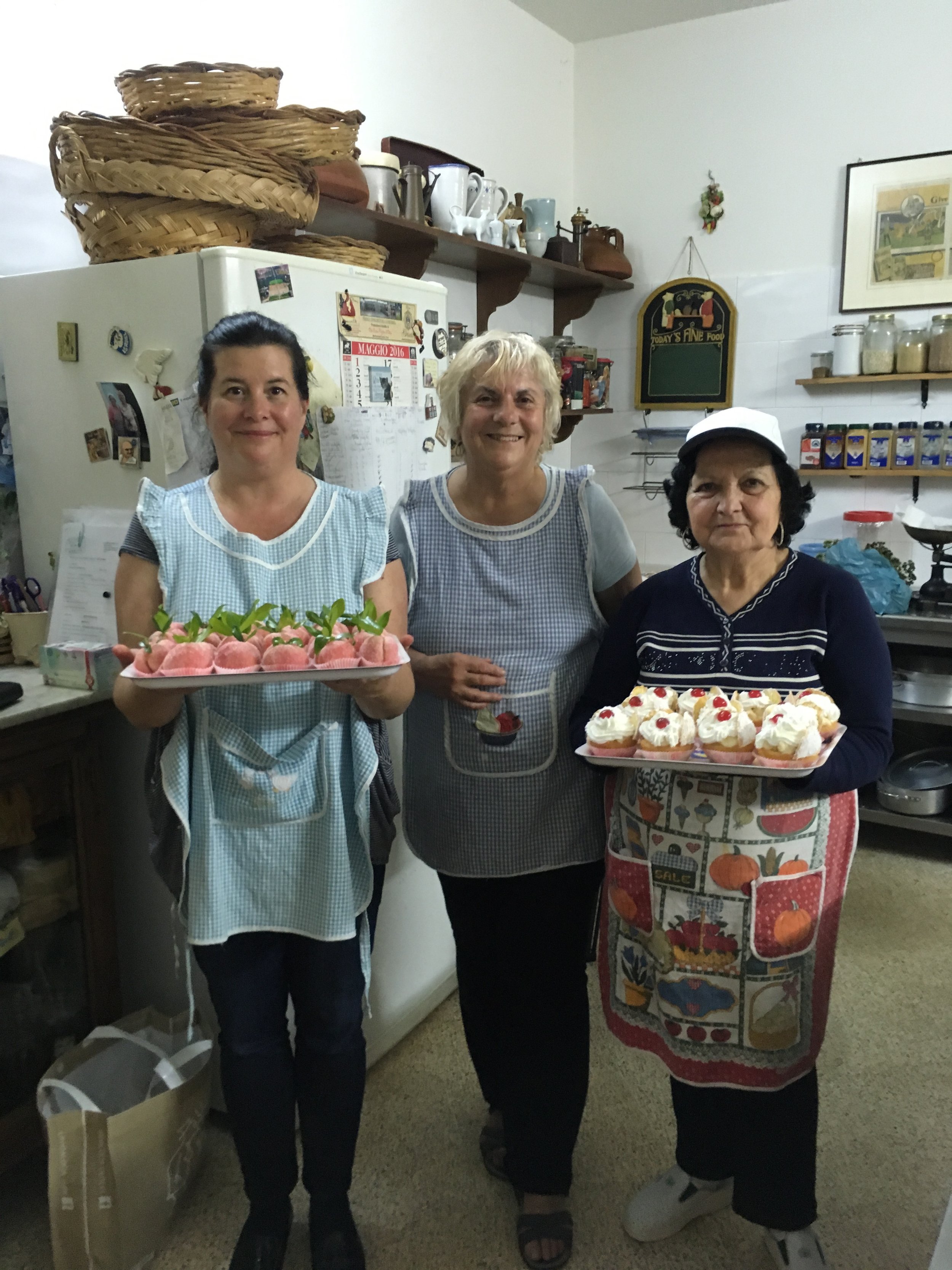 Betsy at Puglia Masseria cooking class