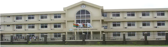 Korle-Bu Teaching Hospital in Accra