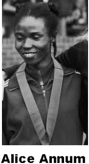 October 20, 1948: Birthday of Alice Annum, champion sprinter.