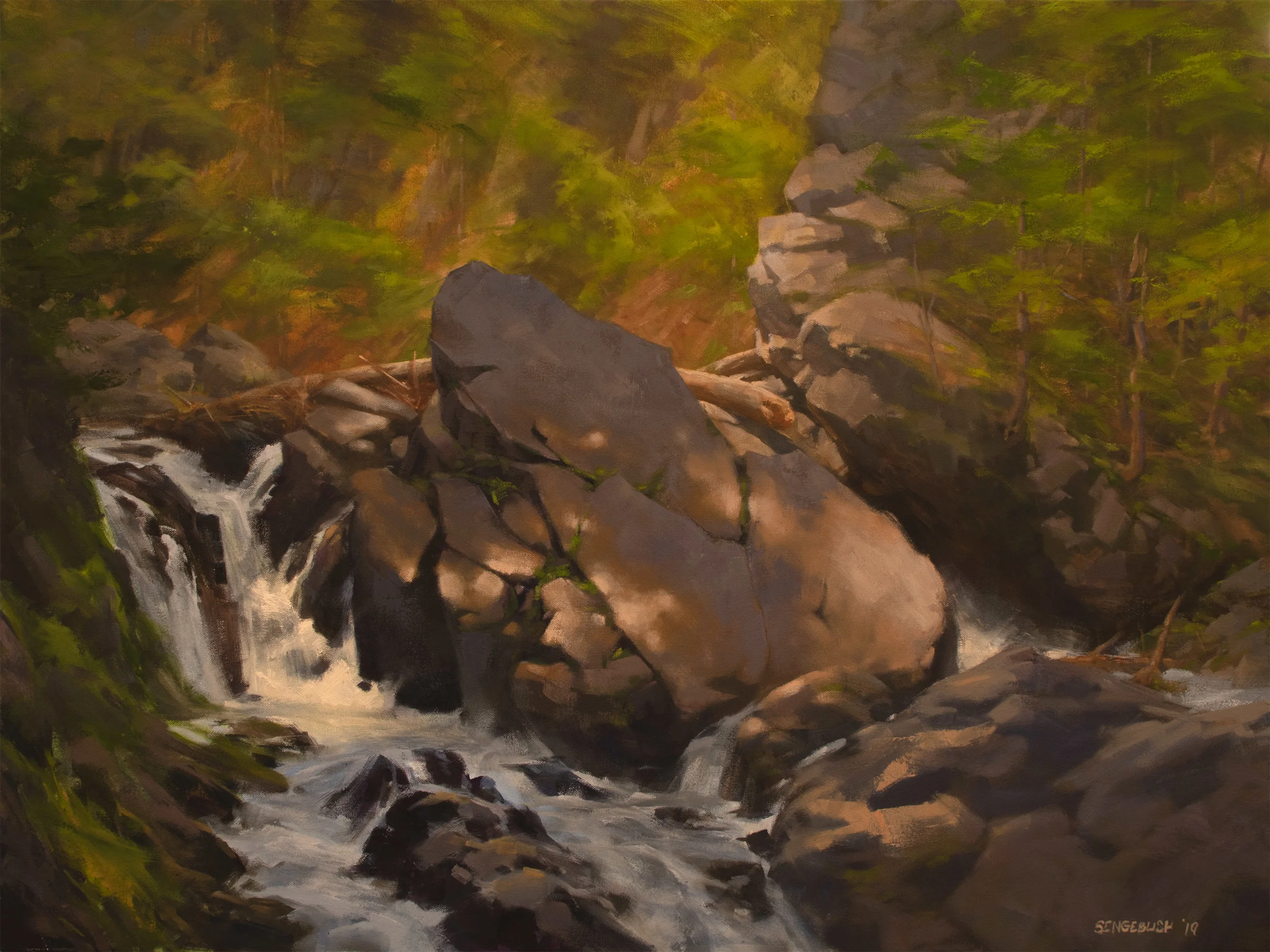 Bear's Den Studio - 40"x30" - $1900