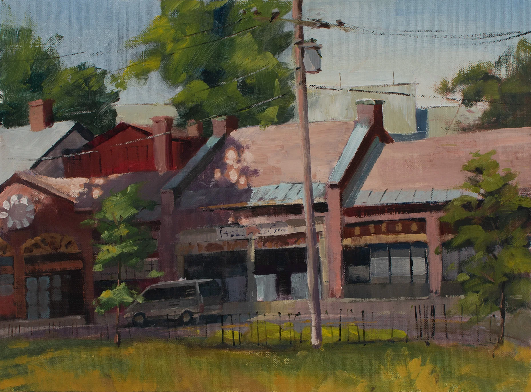The Bistro 15"x11" - $220