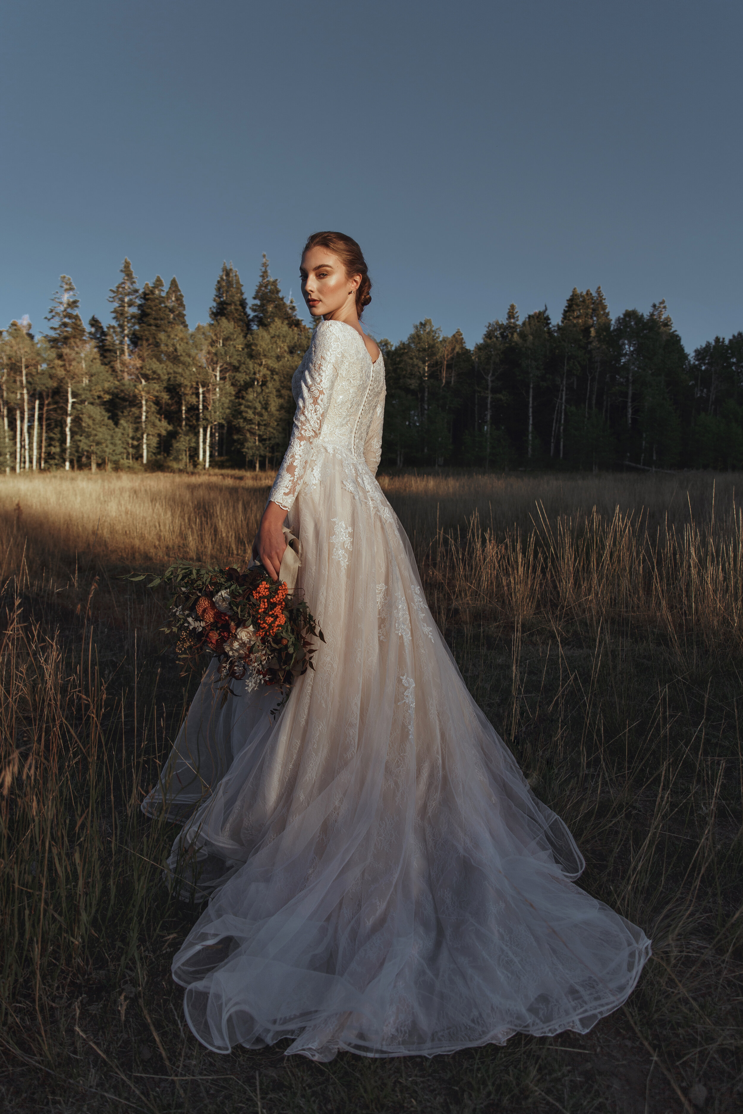 Autumn Bridal Editorial | Southern California Wedding Photographer - Natalie Michelle Photo Co.