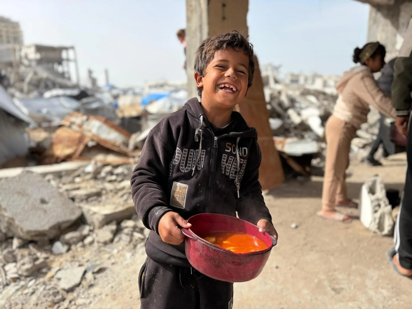 Smiles that refuse to fade, even in the hardest realities. 🌱
We&rsquo;re grateful to share warm meals and moments of comfort with children who remind us what resilience truly looks like.