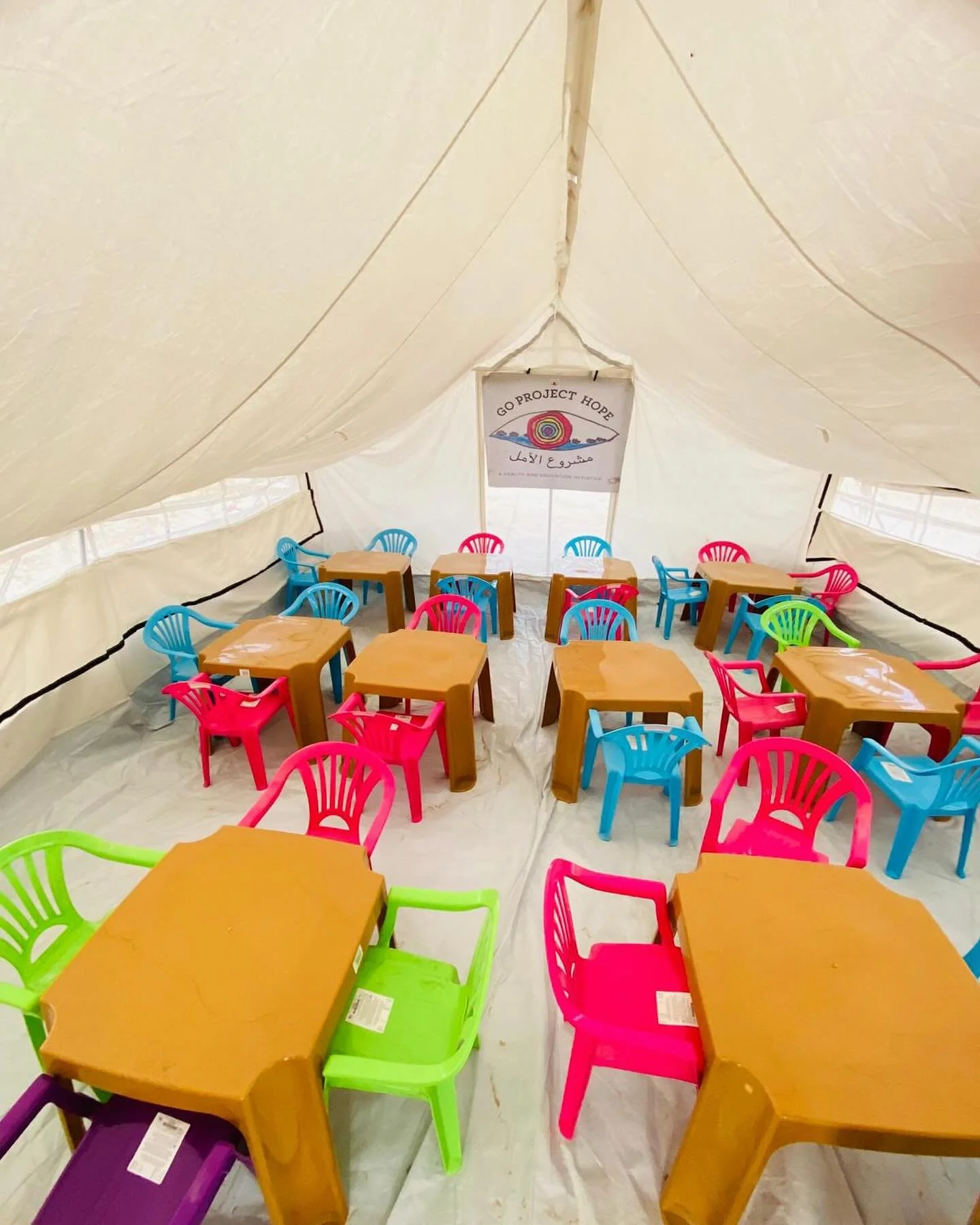 ✨ This is our new learning center, which is slated to open in the coming days. Housed in a tent in Al Mawassi, South Gaza, we plan to build a nurturing space for children to learn, heal, and grow.

The learning center will serve 60 students, ages 4 t