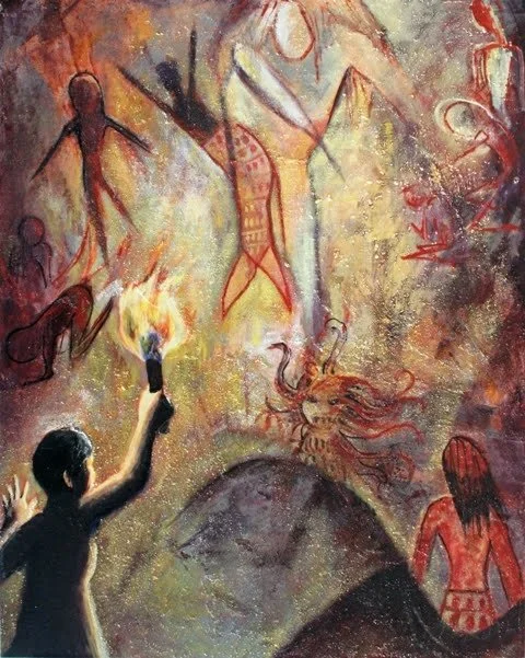 Behind the Easel: "Into the Cave"