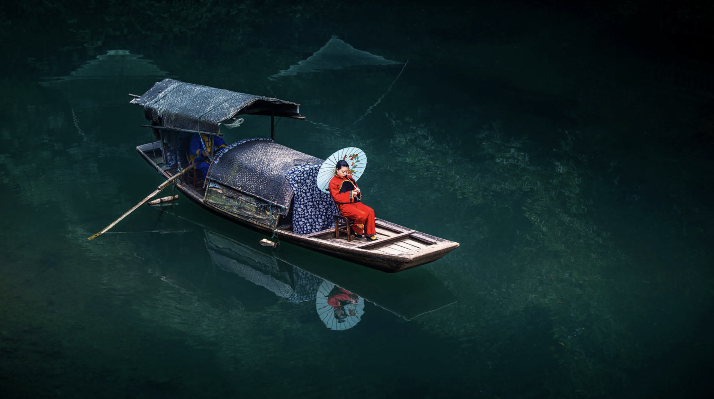 SCB. Boy Rowing his Girl.