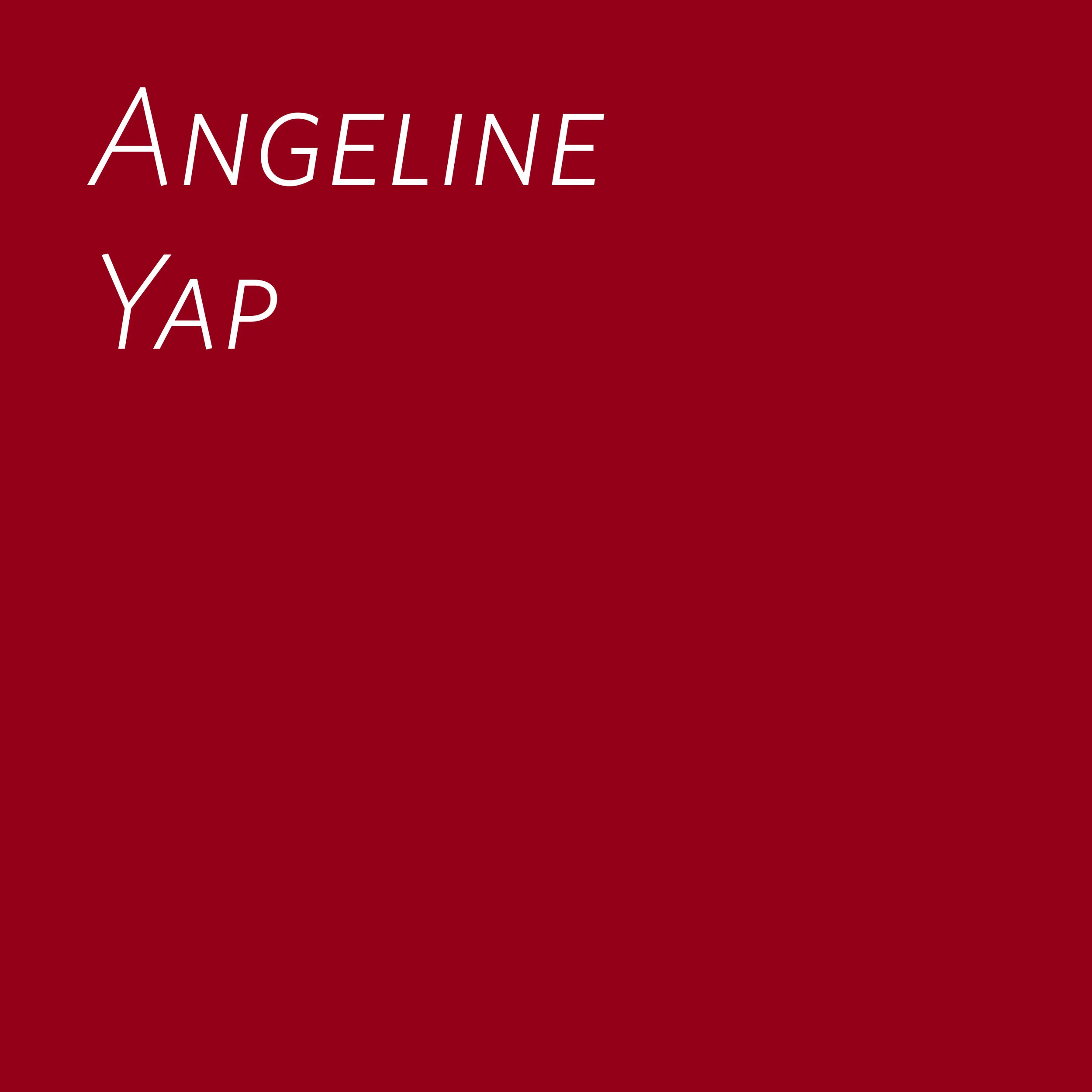 Poems, Angeline Yap
