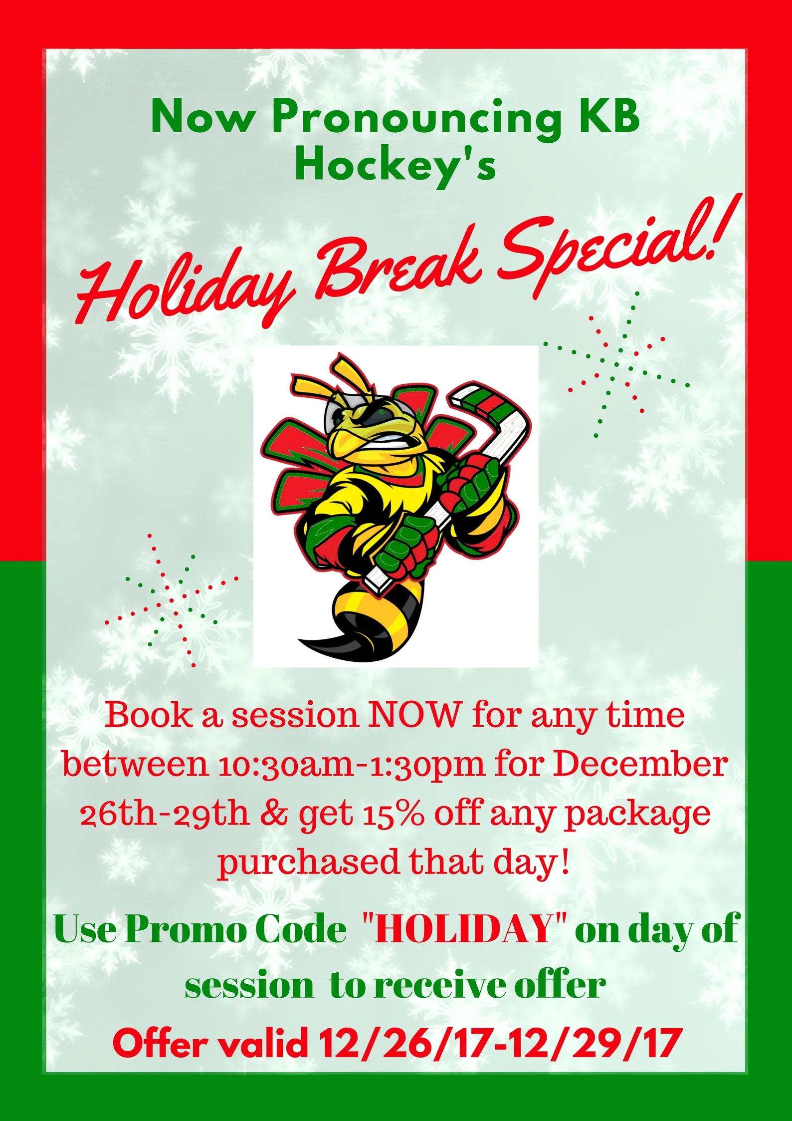 What's New — KB Hockey & Skating Facility