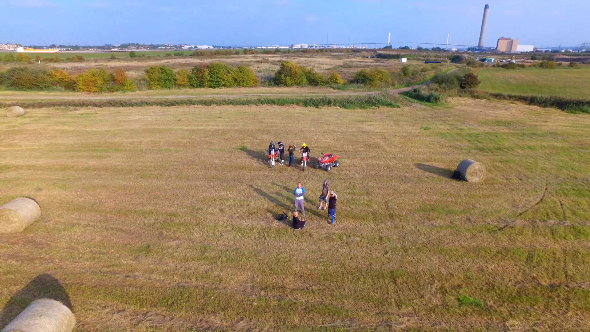 On location in Dartford