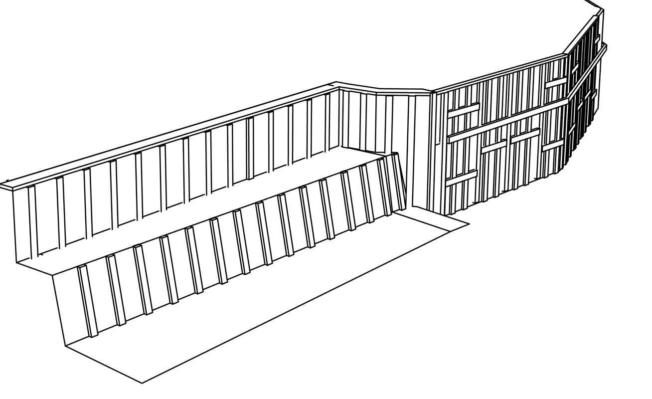 Creek Wall Model 