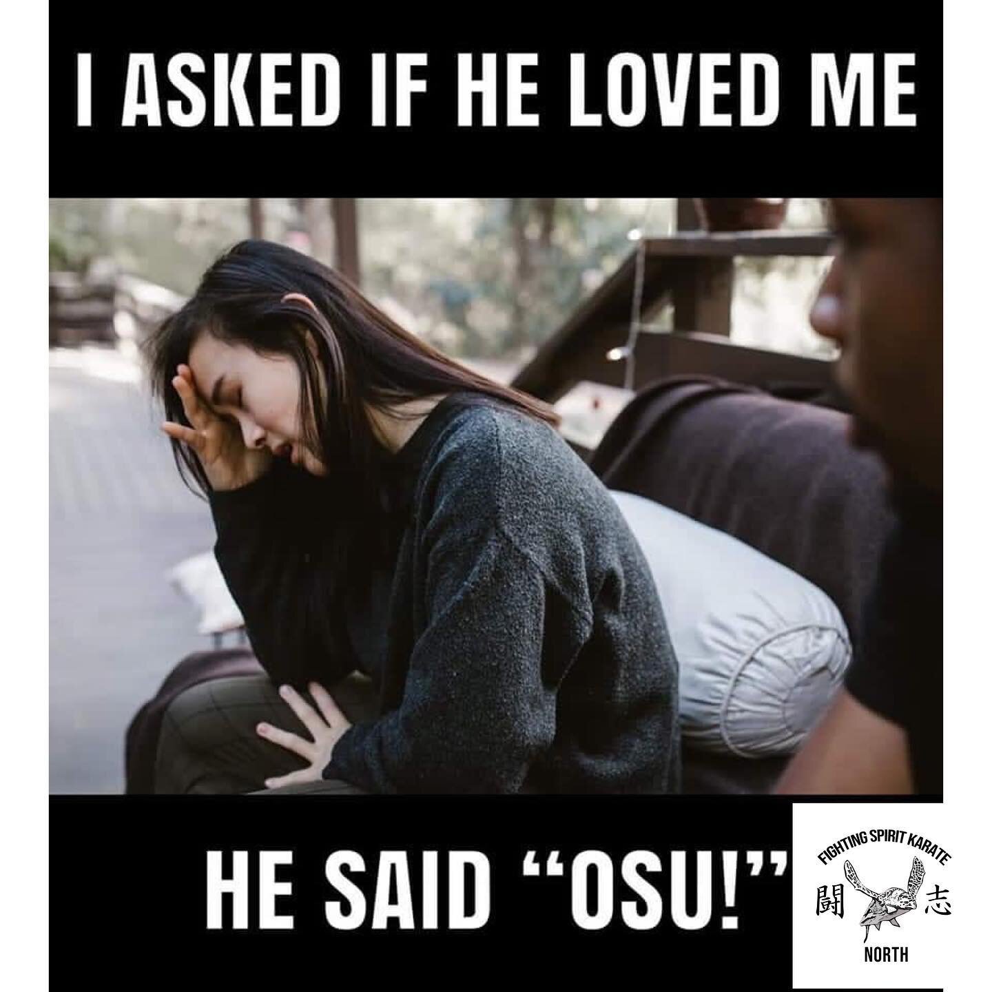 Could happen to the best of osu. &ldquo;They just hate Osu, cause they ain&rsquo;t Osu.&rdquo; #osu #kyokushin #karate