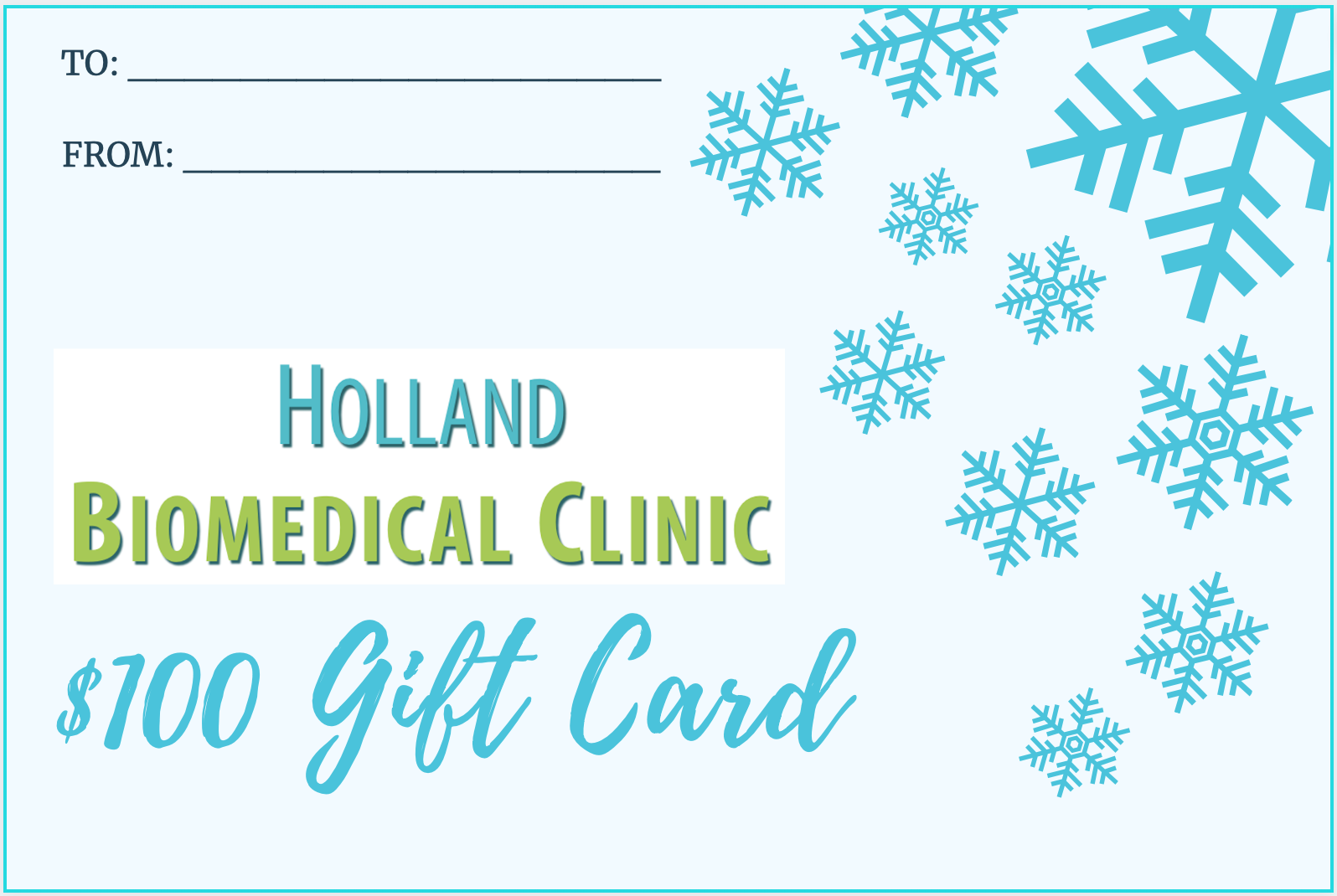 $100 Gift Card