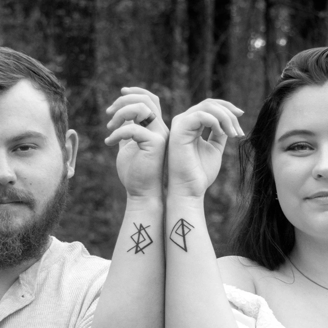 Cheyenne &amp; Garrett series - United Tattoos
Swipe to view the color version :)

&copy;2020 @joannamichelleharris

#photography #901photographer #loveart #downtownmemphis #choose901 #fashionphotography #ilovememphisblog #memphisphotographer #portra