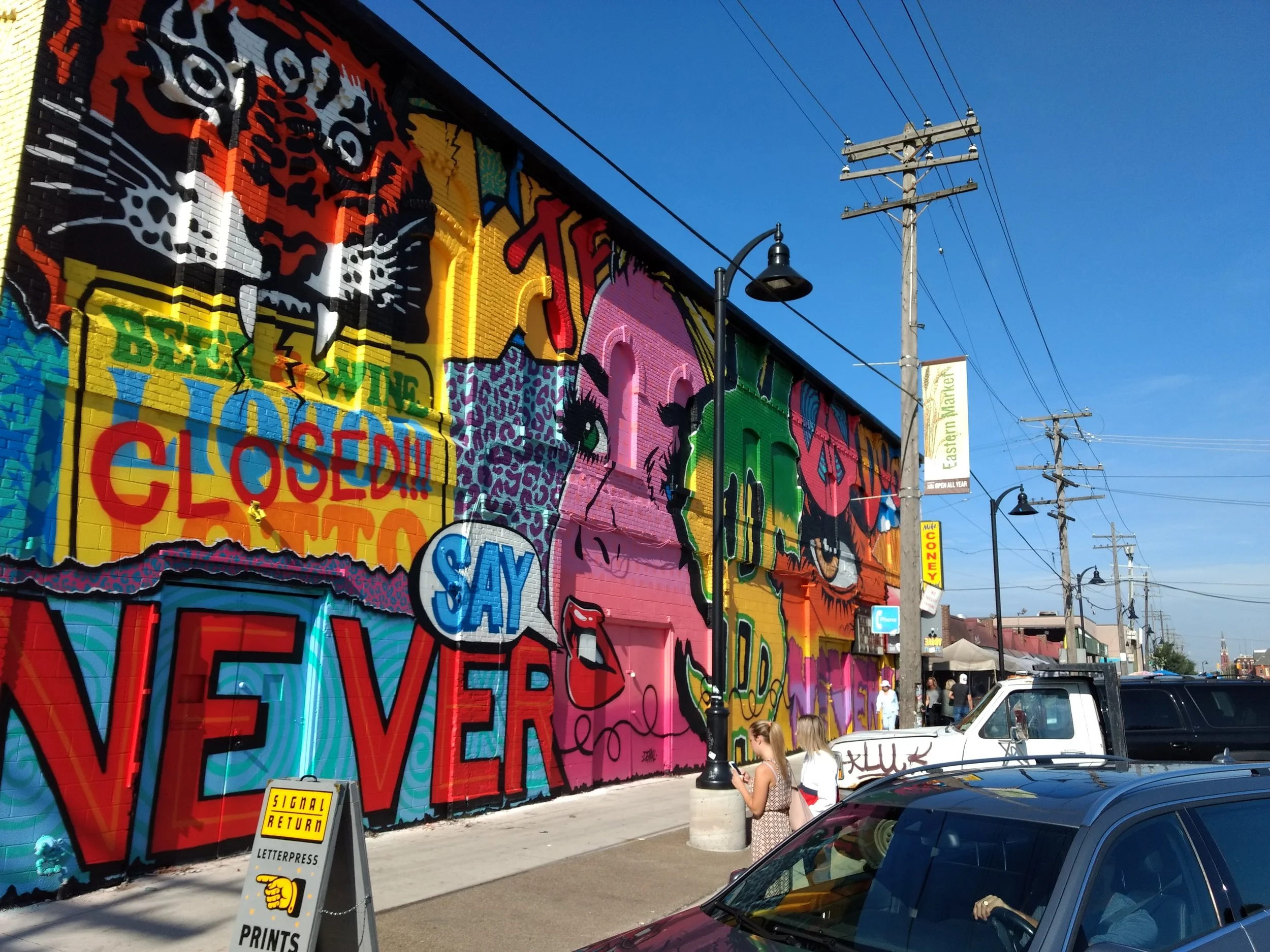 Arte urbano en cada esquina de Detroit