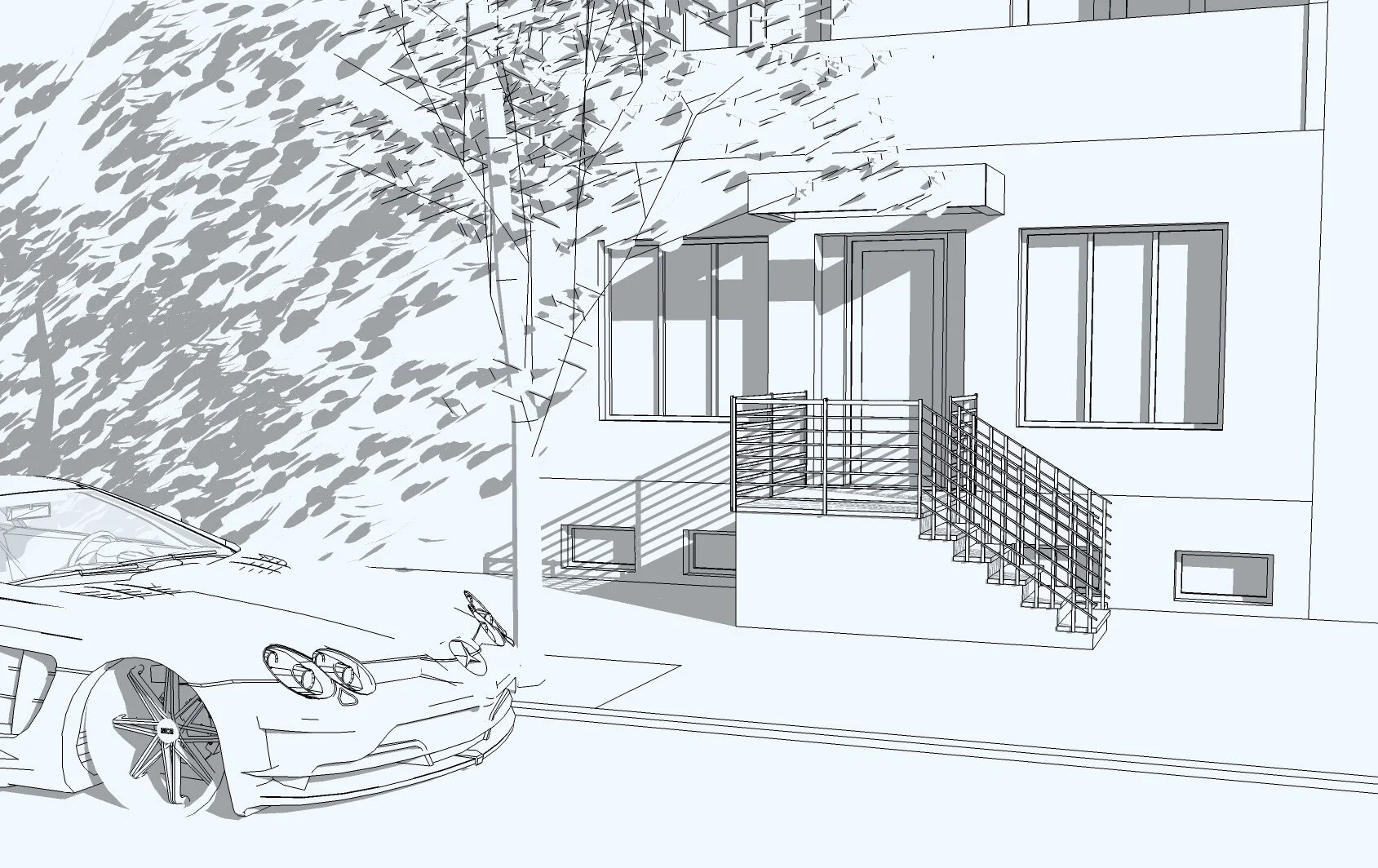 18-13 greene ave white model  lower front view.jpg