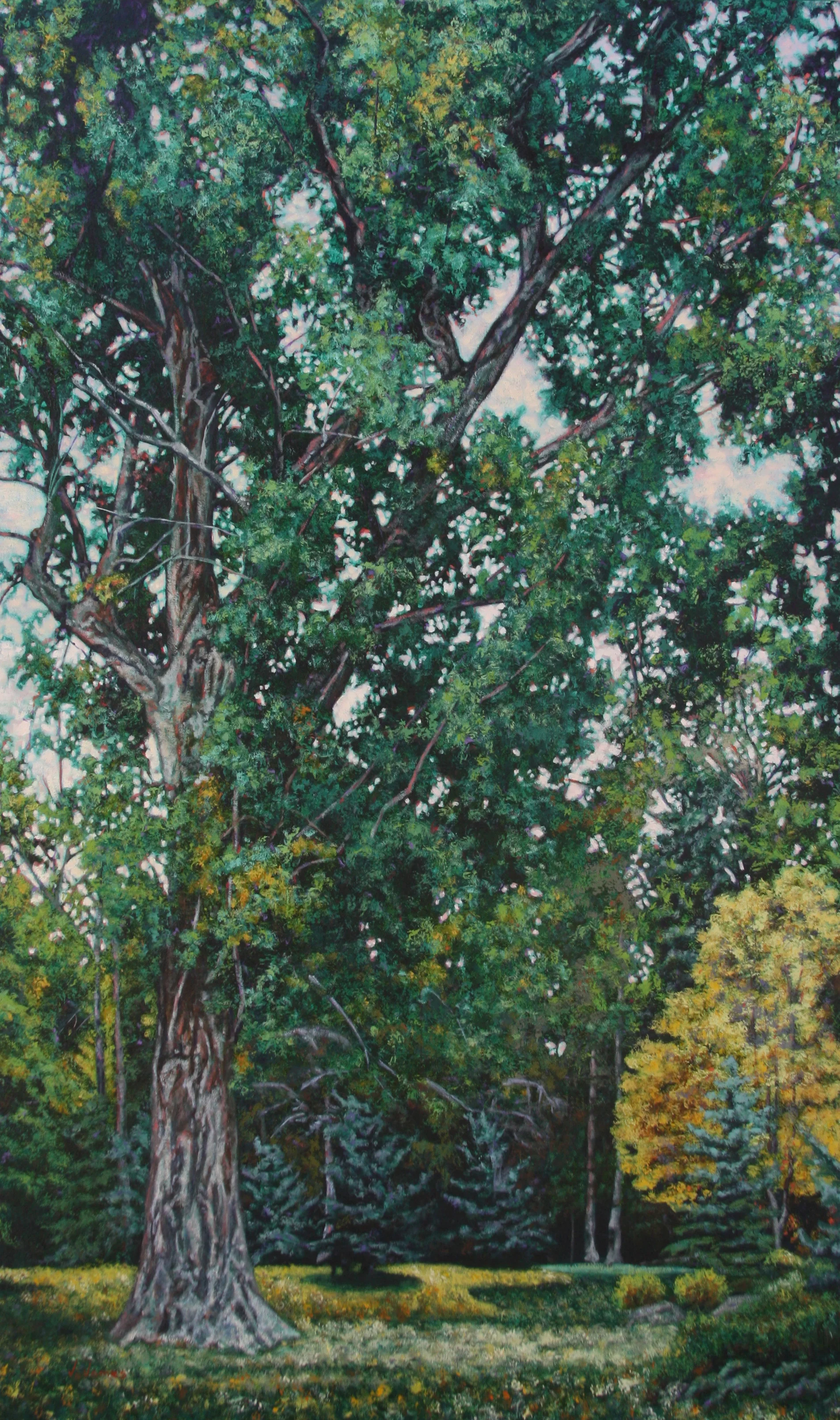 Mighty Imperator, 60" x 36" Oil on Linen