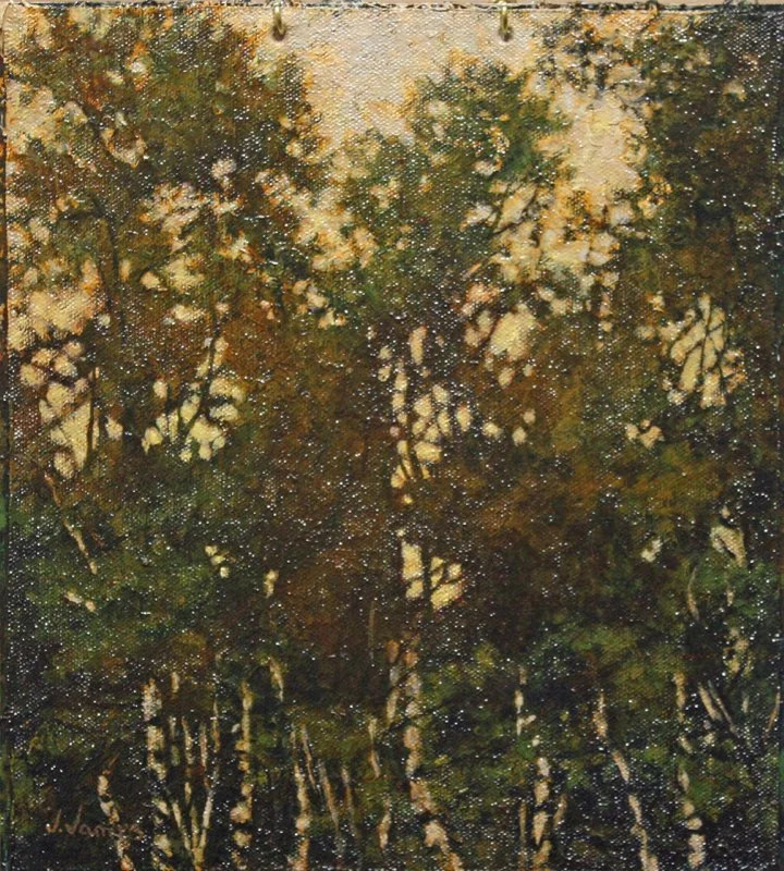 Untitled, 11" x 10" Oil on Canvas