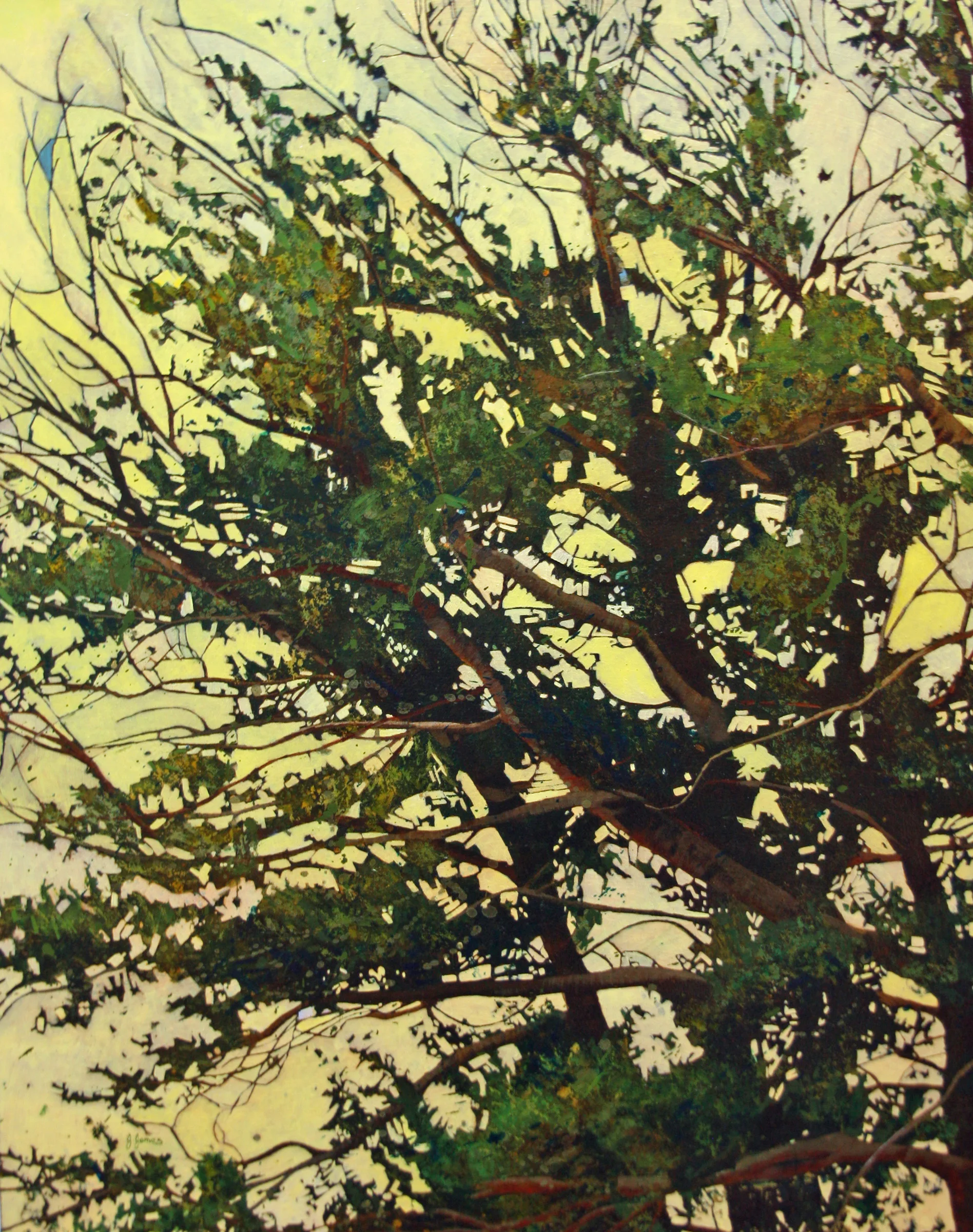 Giving Tree, 30" x 24" Oil on Canvas