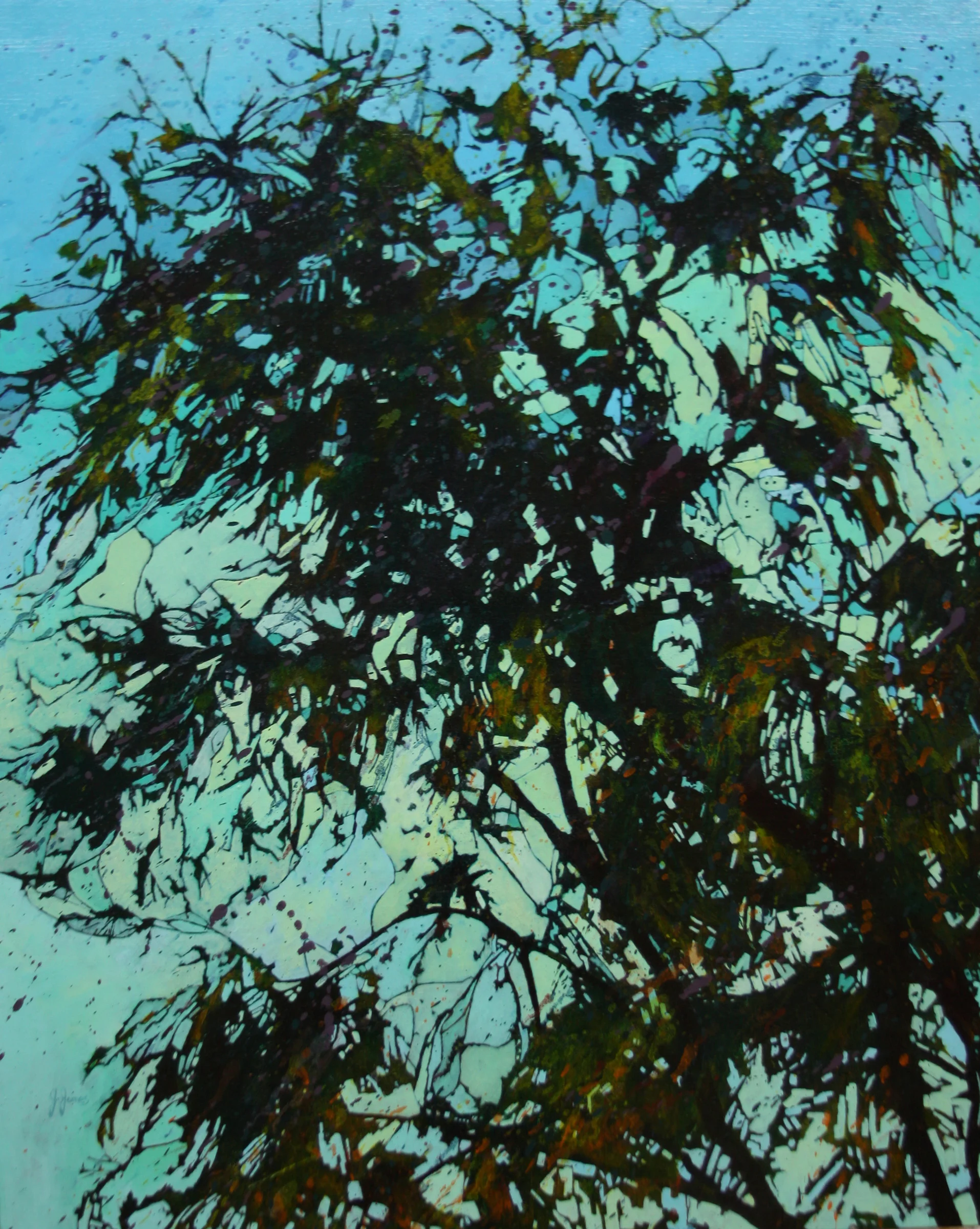 Color Me, 30" x 24" Oil on Canvas